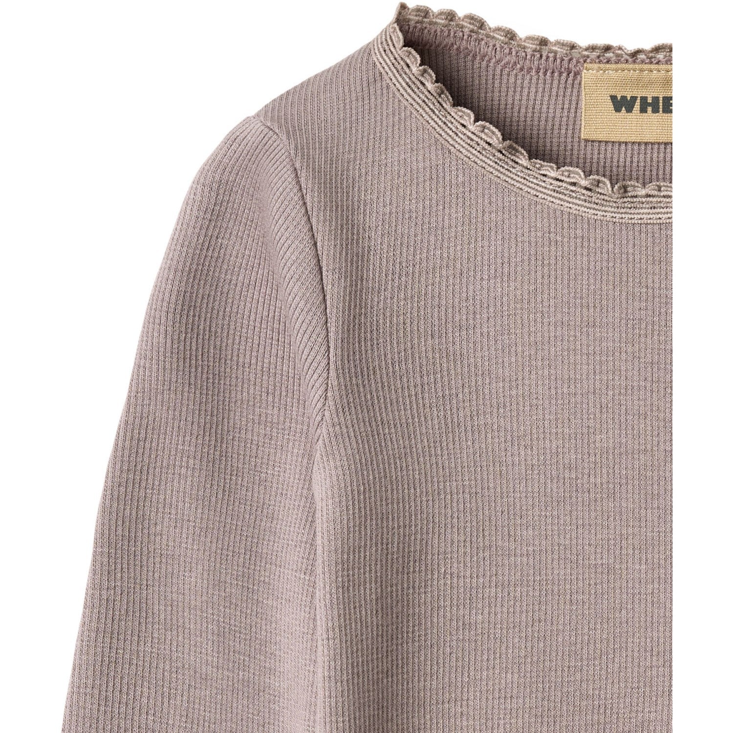 Wheat Dusty Purple Rib Blouse Reese - Image 3
