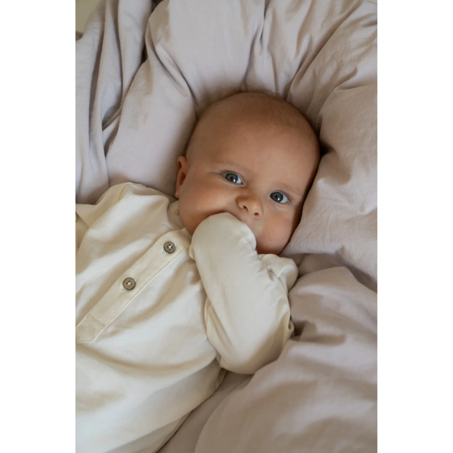 Wheat Eggshell Romper Shirt Victor - Image 2