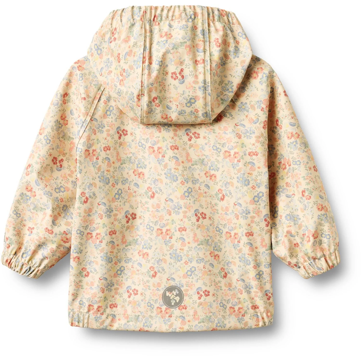 Wheat Flowers And Seashells Rainwear Chardy Jacket - Image 5