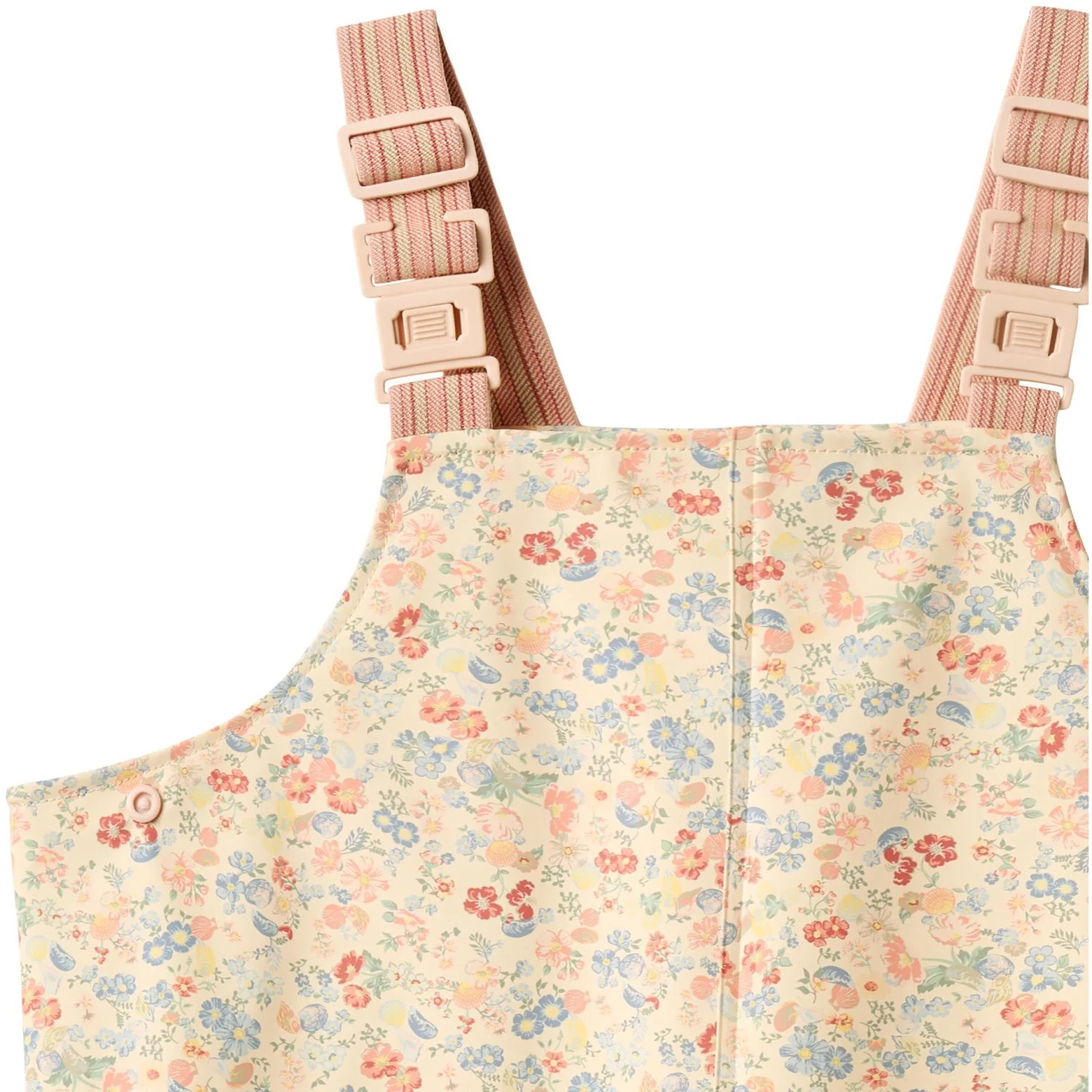 Wheat Flowers And Seashells Rainwear Charlo Overall - Image 4