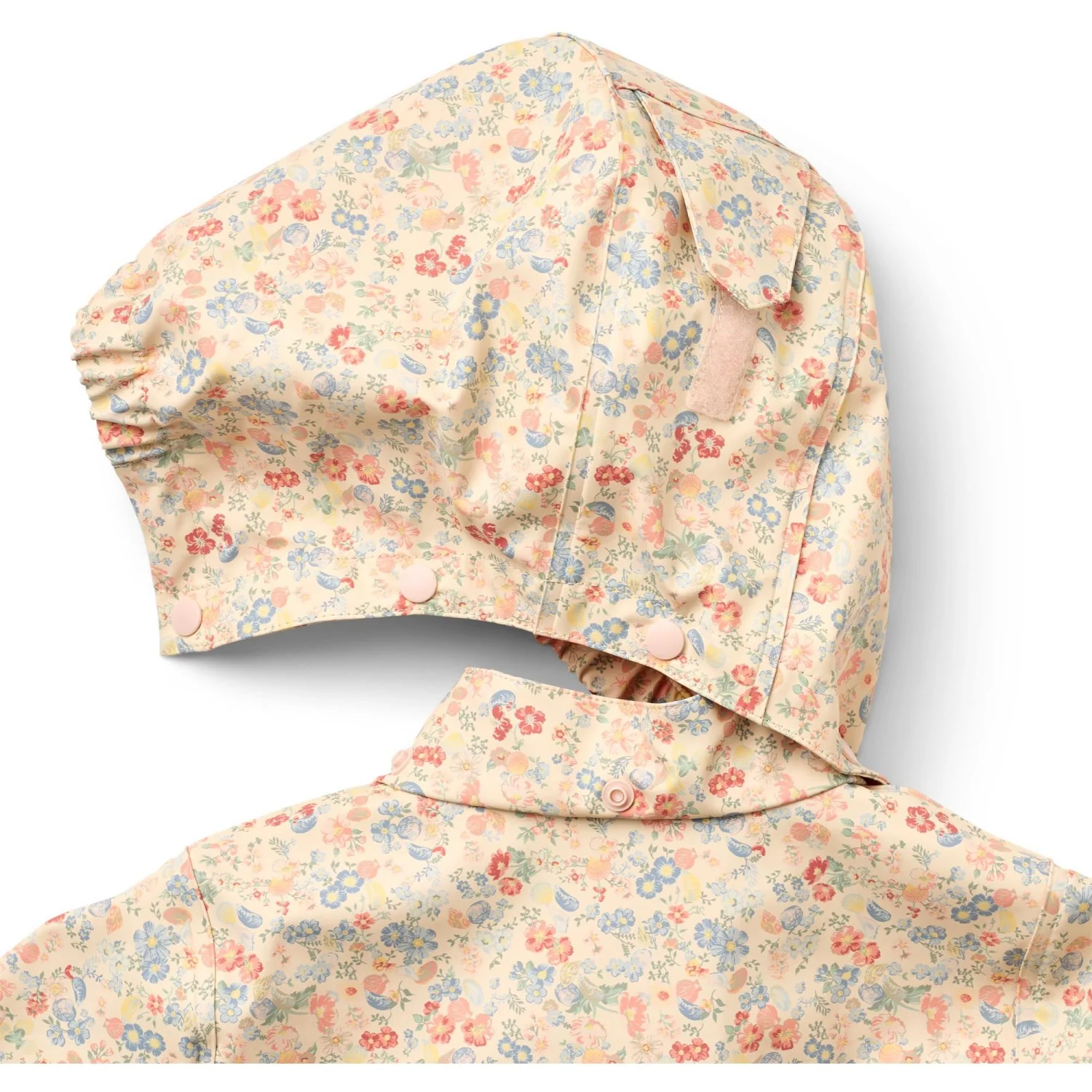 Wheat Flowers And Seashells Rainwear Ollo Jacket - Image 2