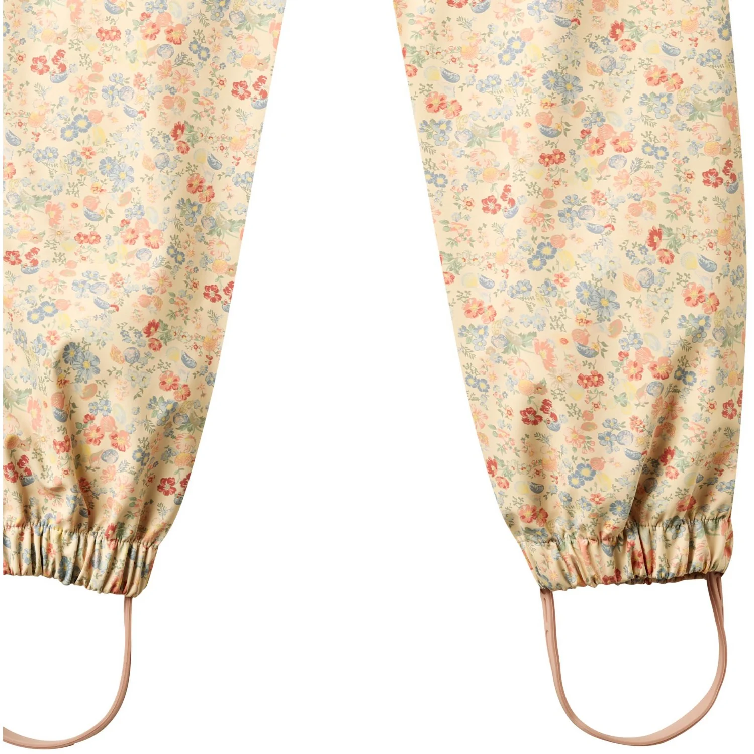 Wheat Flowers And Seashells Rainwear Olo Pants - Image 2