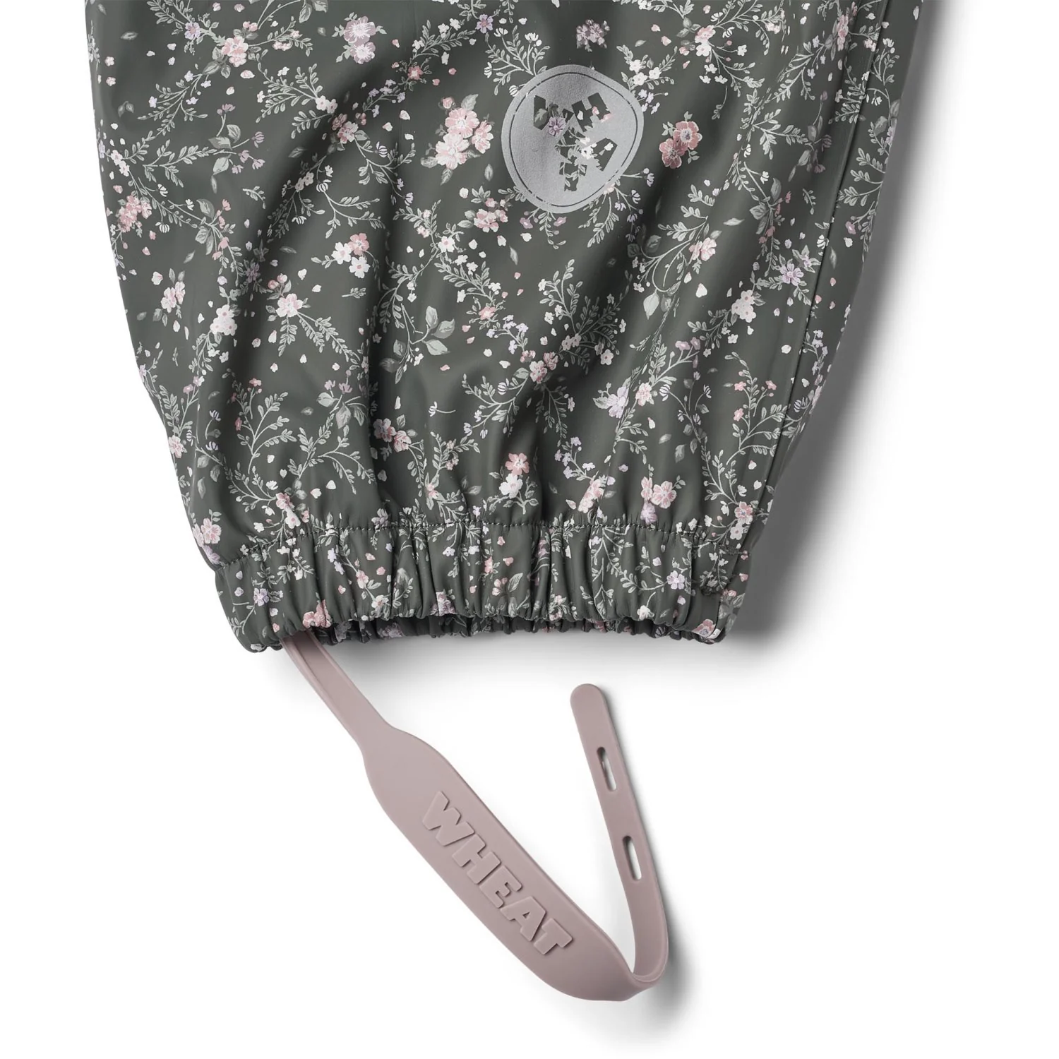 Wheat Forest Lake Checked Flowers Rainwear Olo Pants - Image 4