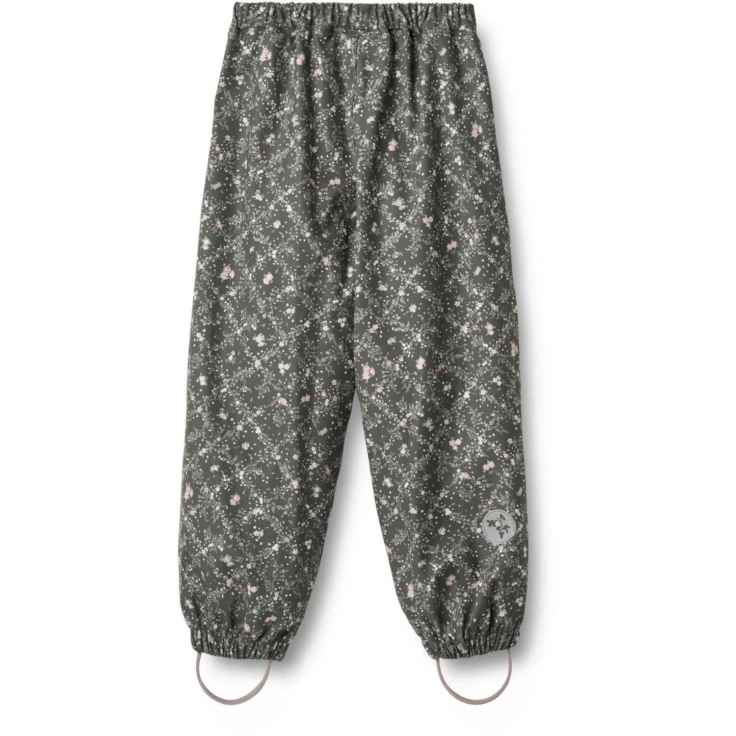 Wheat Forest Lake Checked Flowers Rainwear Olo Pants - Image 5