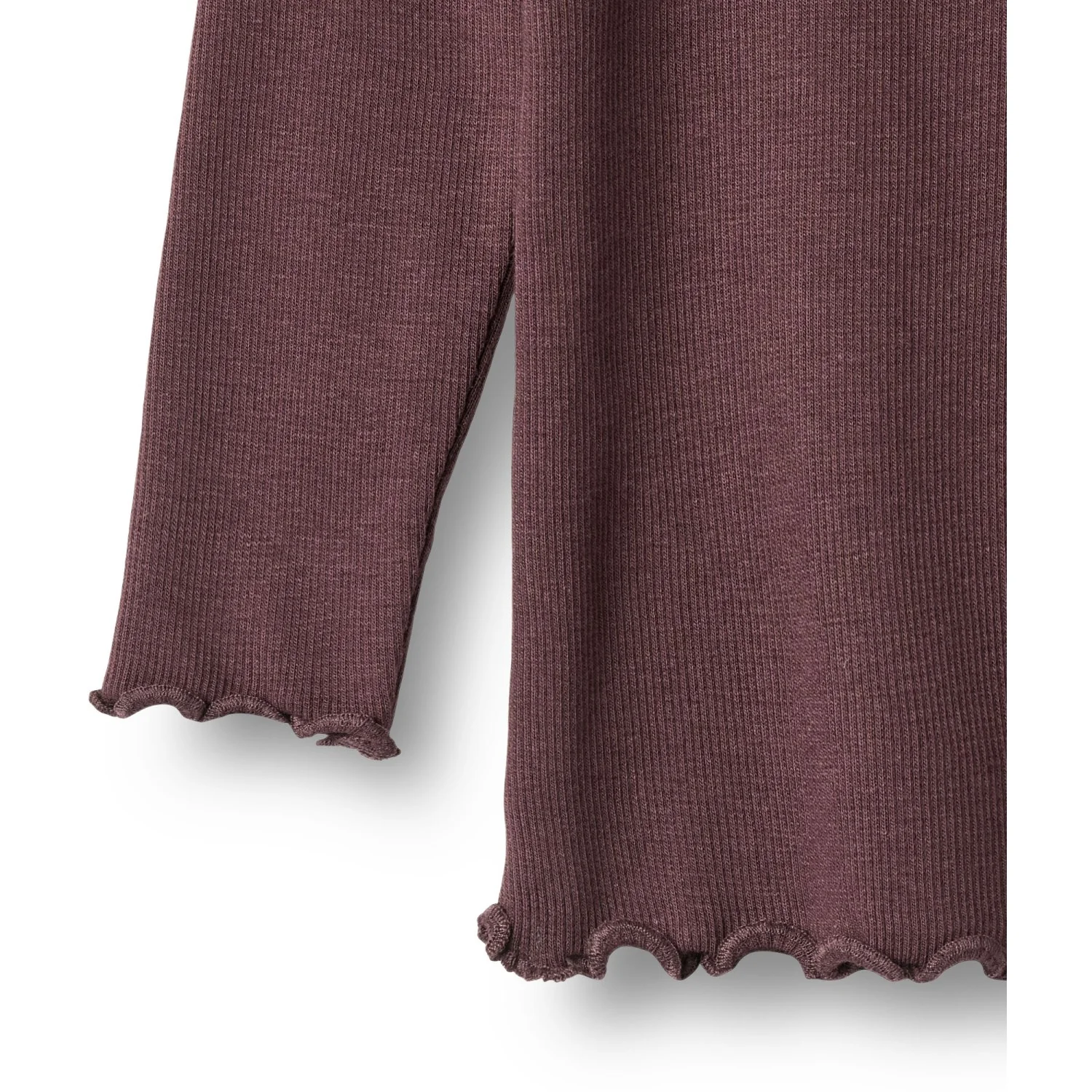 Wheat Fudge Rib Blouse Reese - Image 4