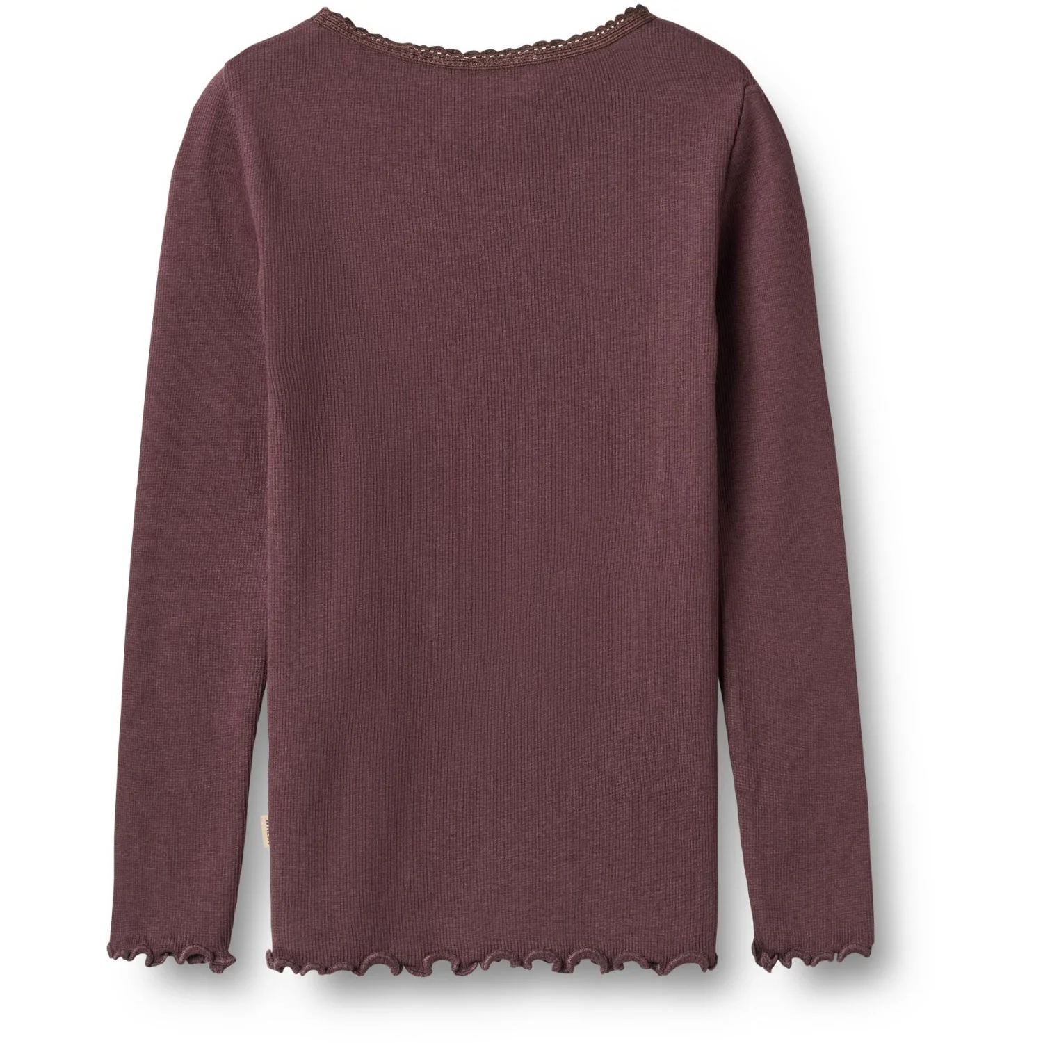 Wheat Fudge Rib Blouse Reese - Image 4