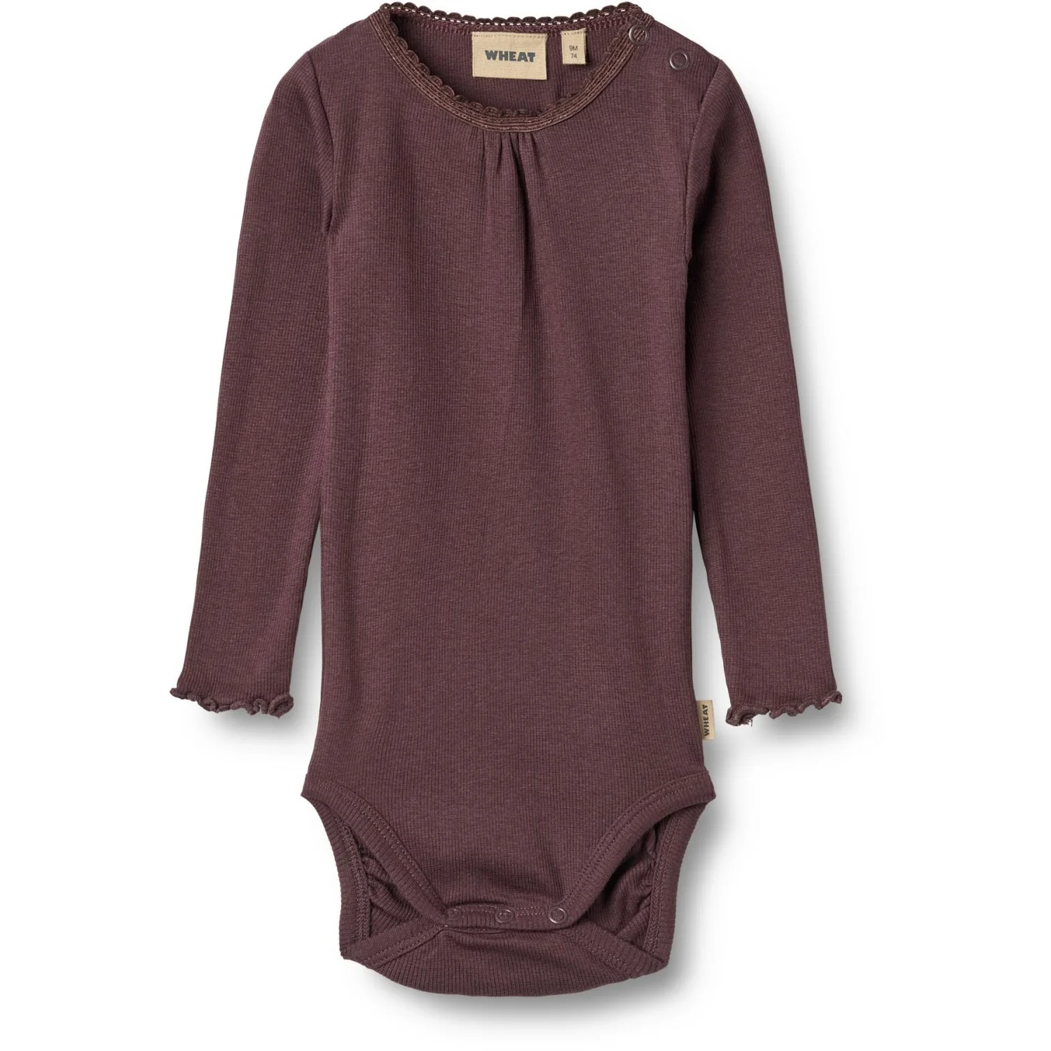 Wheat Fudge Rib Body L/S Lotta