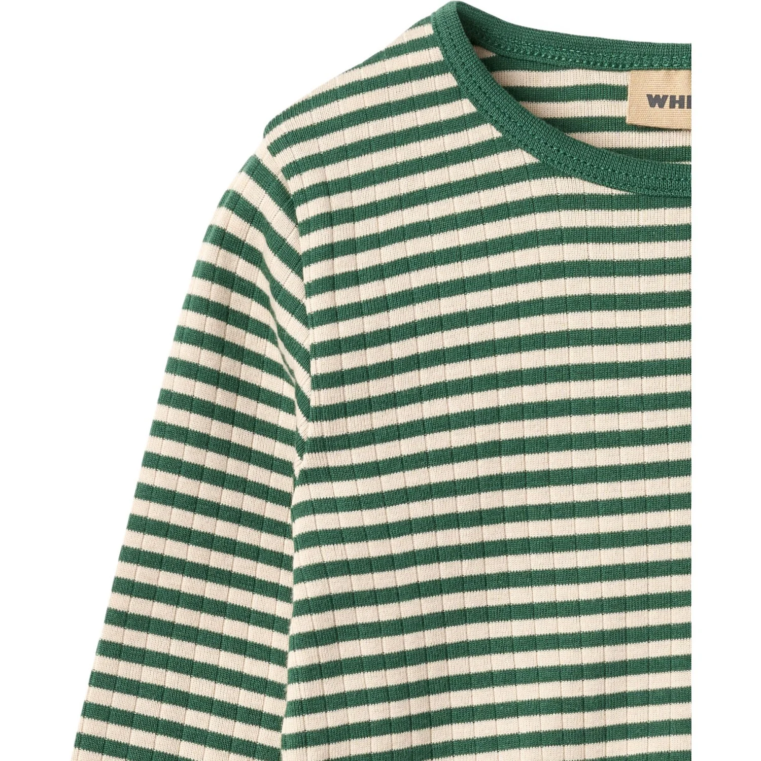 Wheat Green Stripe Blouse Stig - Image 2