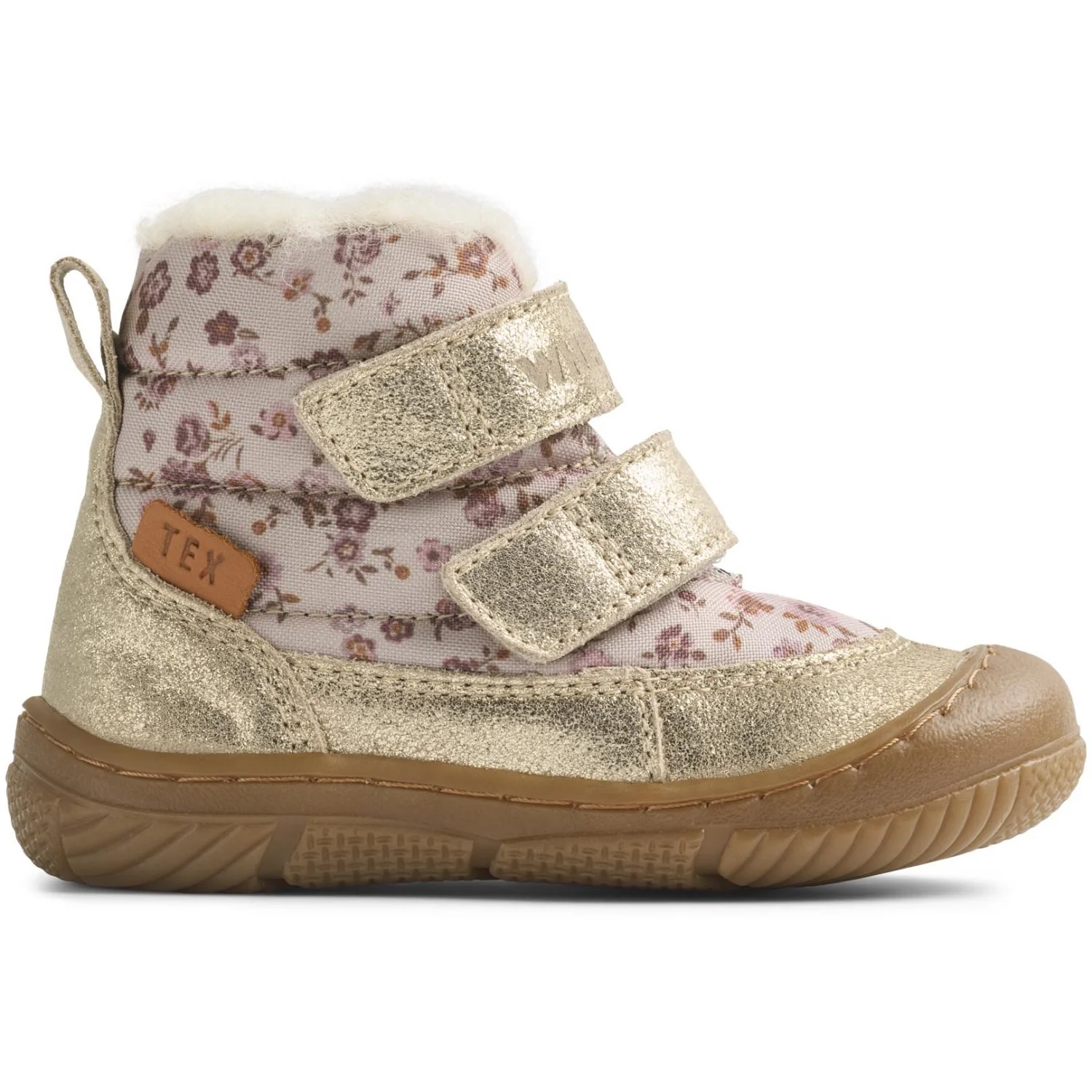 Wheat Grey Rose Flowers Winterboot Dowi Tex - Image 3