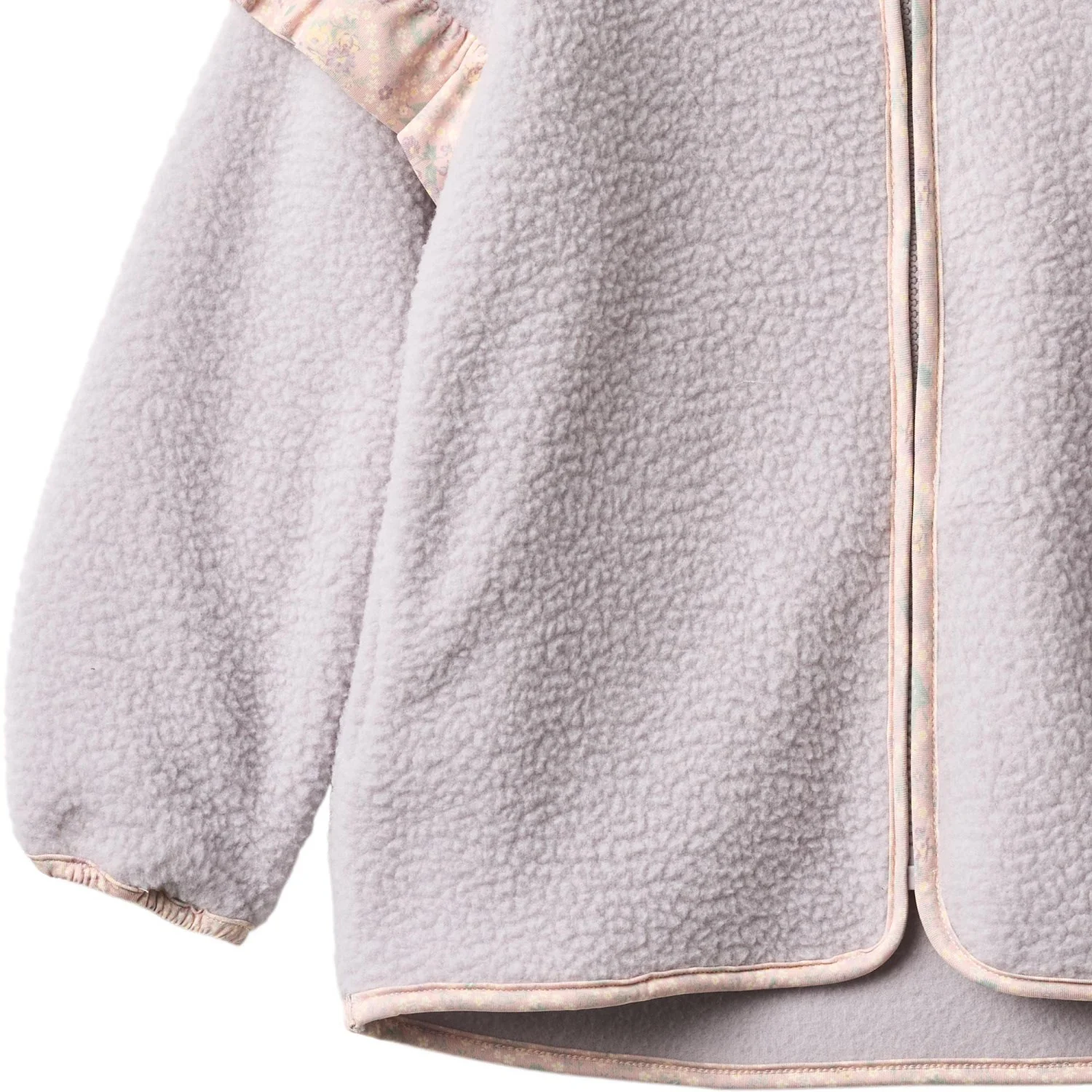 Wheat Lavender Rain Fleece Jacket Ellena - Image 4