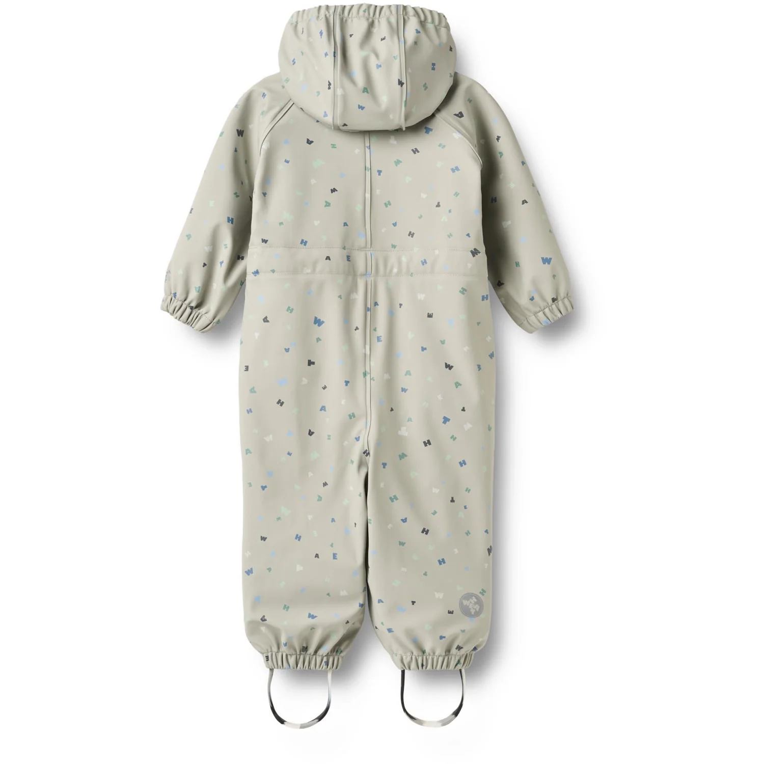 Wheat Light Flint Letters Rainsuit Mika - Image 3
