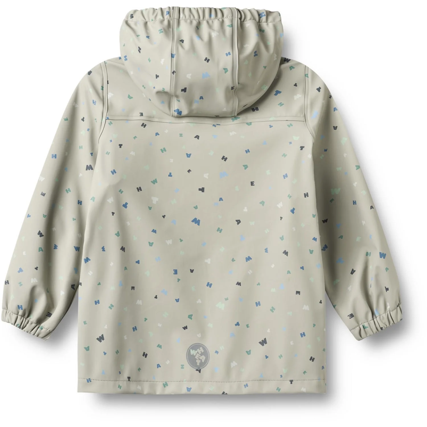 Wheat Light Flint Letters Rainwear Ollo Jacket - Image 3