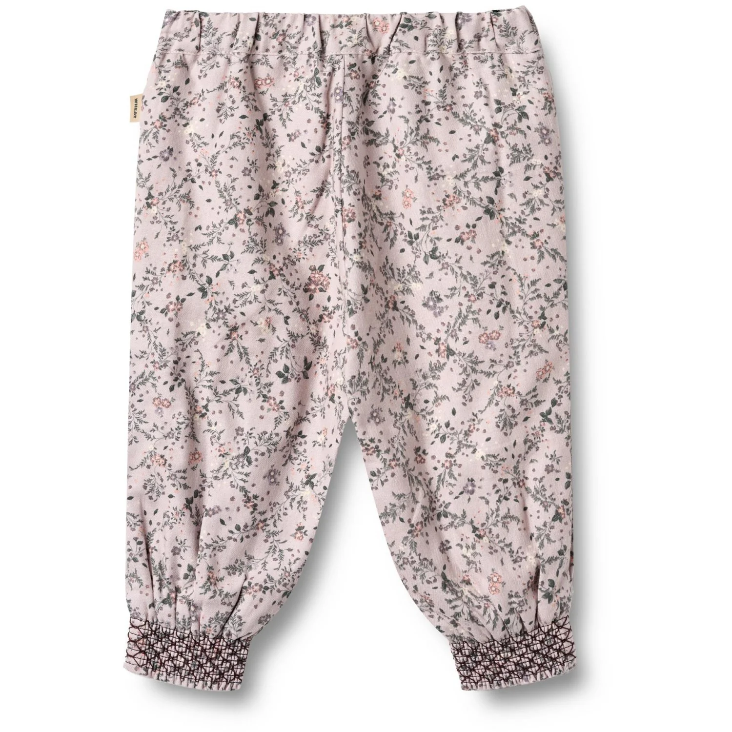 Wheat Lilac Checked Flowers Pants Lined Sara - Image 2
