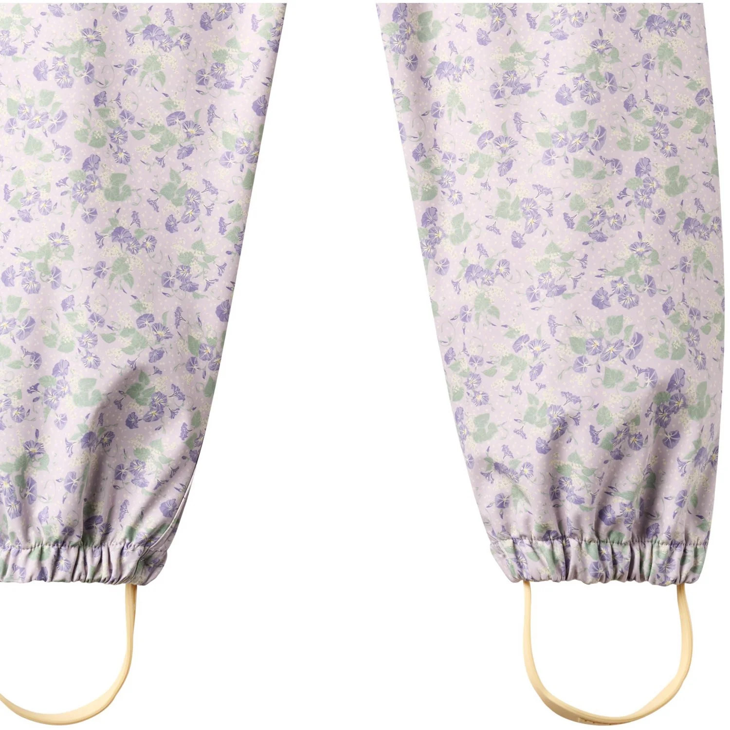 Wheat Lilac Petunias Rainwear Olo Pants - Image 2