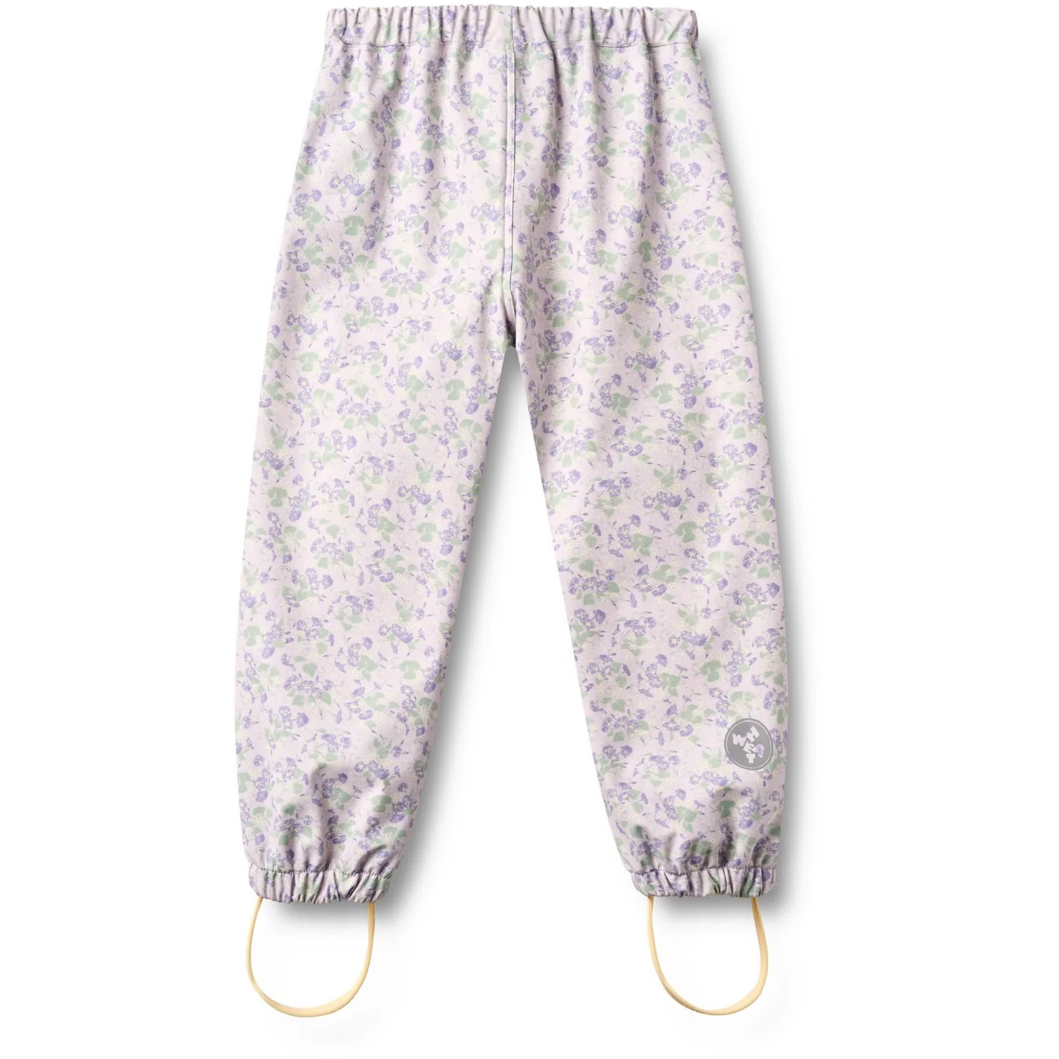 Wheat Lilac Petunias Rainwear Olo Pants - Image 3