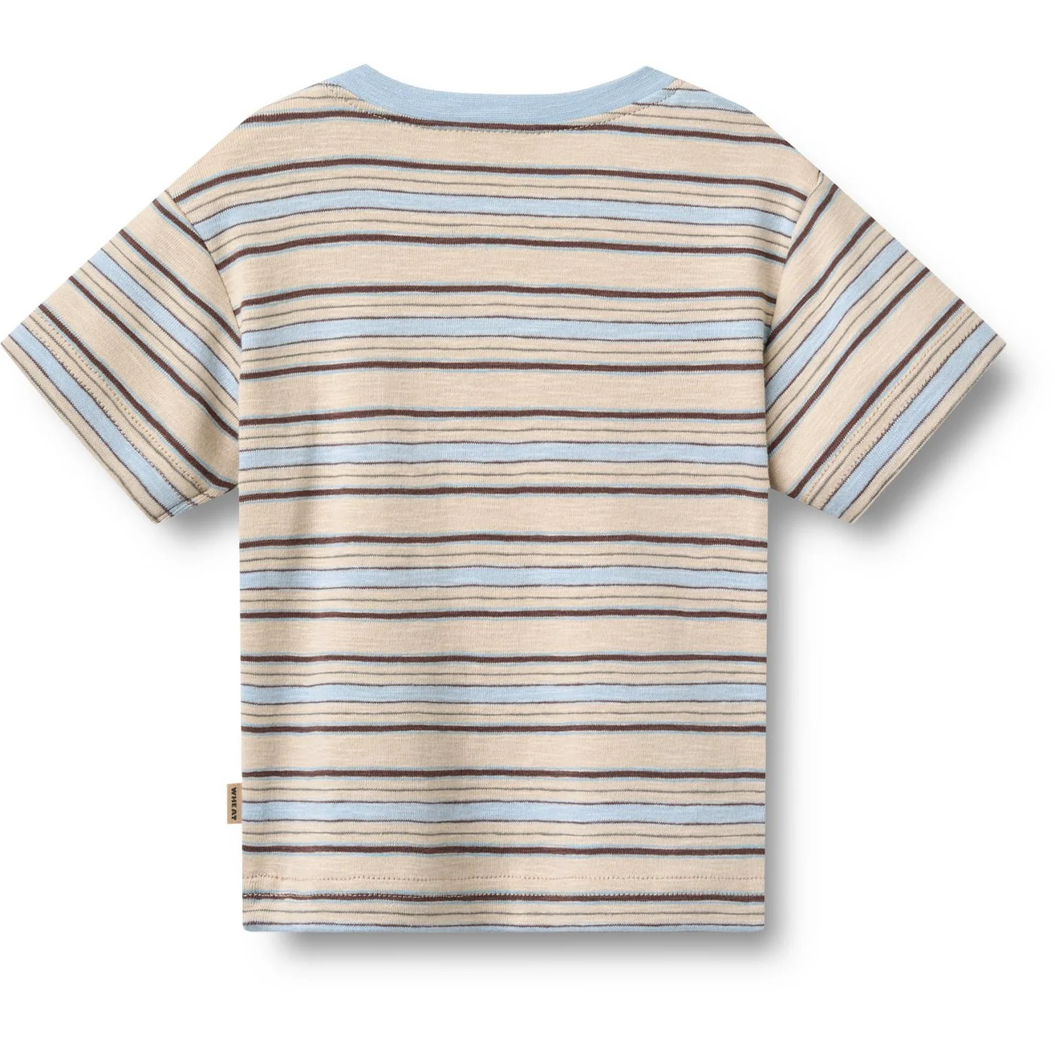 Wheat Multi Blue Stripe 2 T-Shirt S/S Fabian - Image 3
