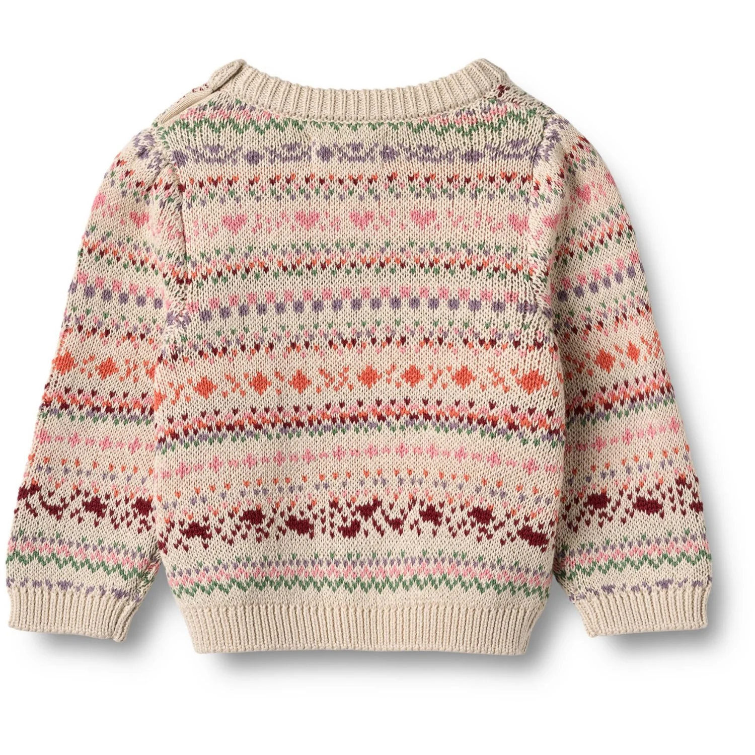 Wheat Multi Jaquard Pullover Olga - Image 2