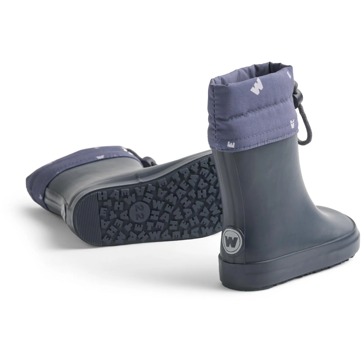 Wheat Navy Barefoot Rubber Boot Zerro - Image 5