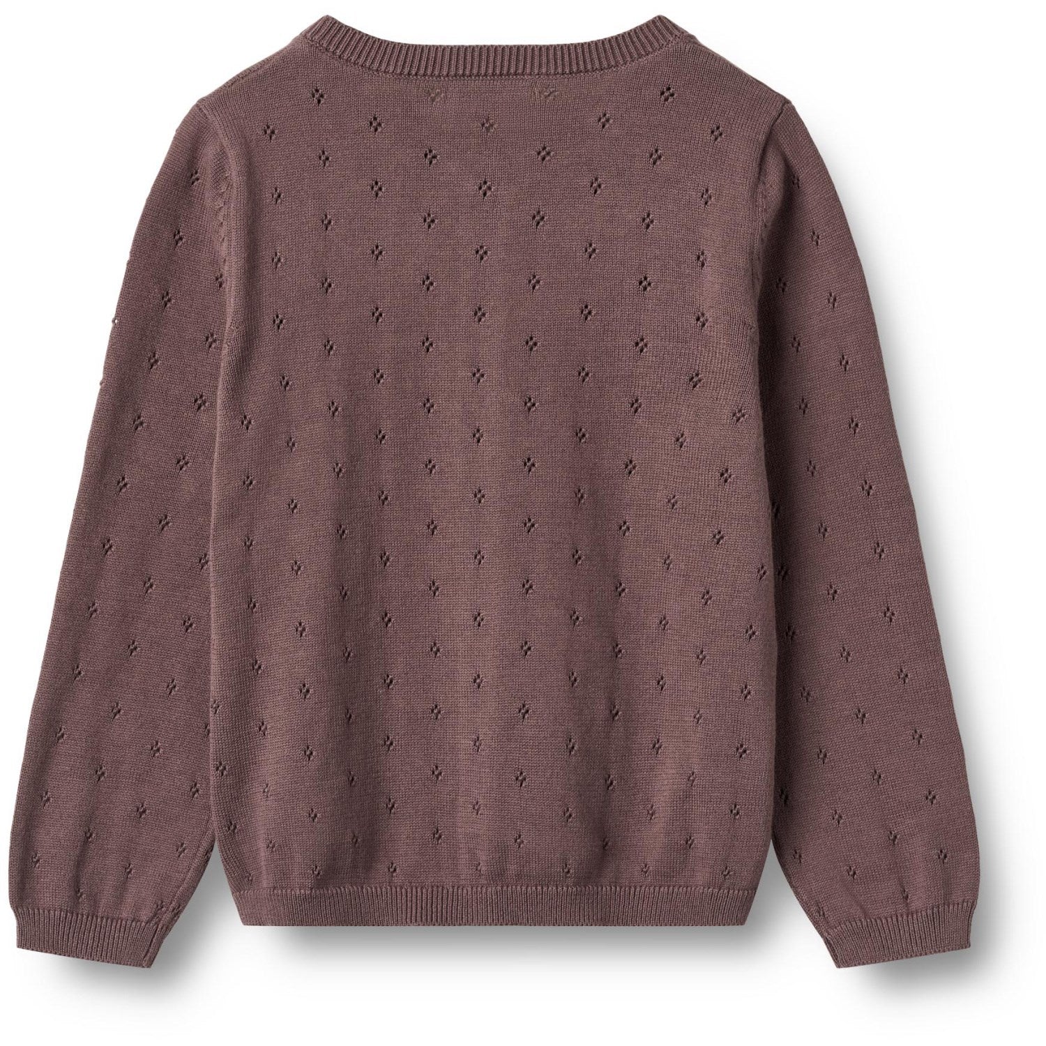 Wheat Plum Knit Cardigan Maia - Image 4