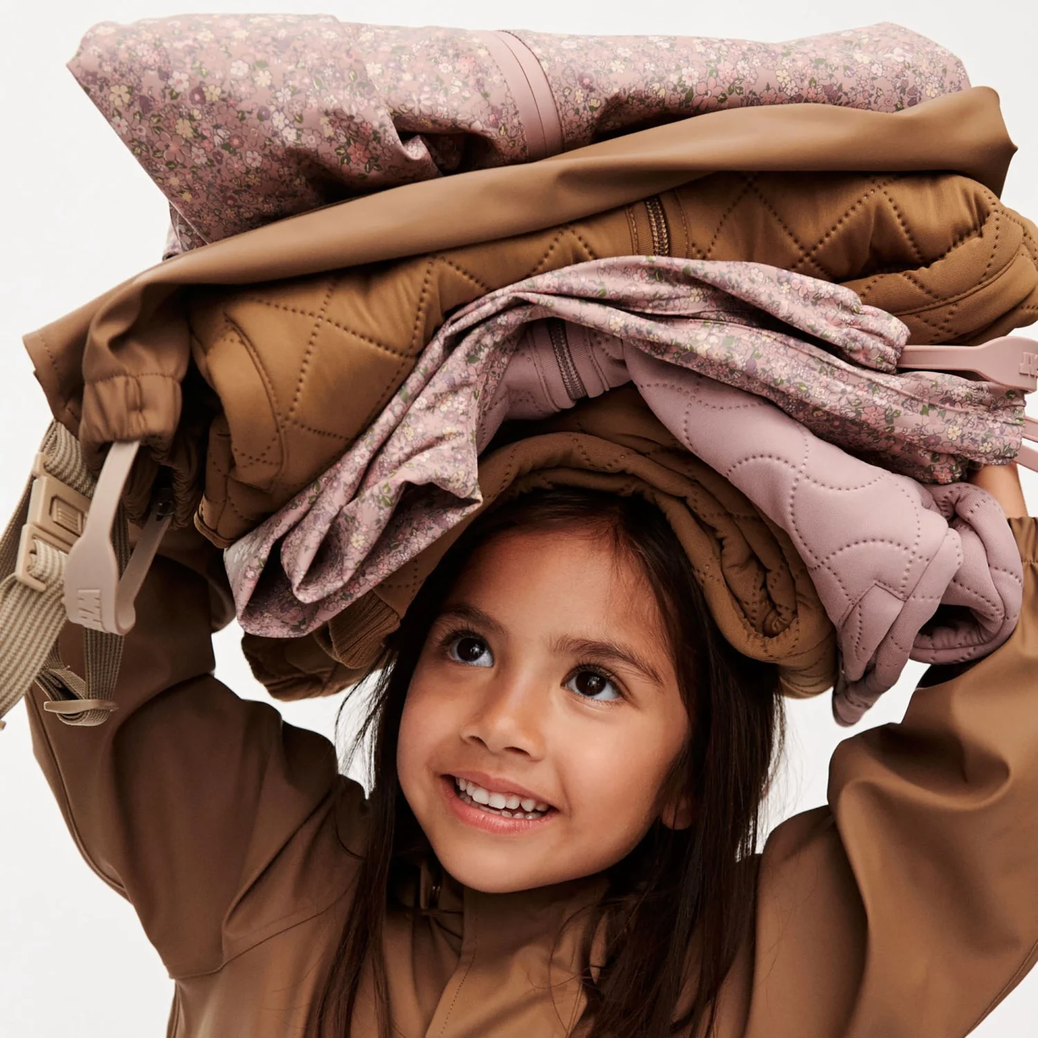 Wheat Powder Flower Meadow Rainwear Charlie Set - Image 2
