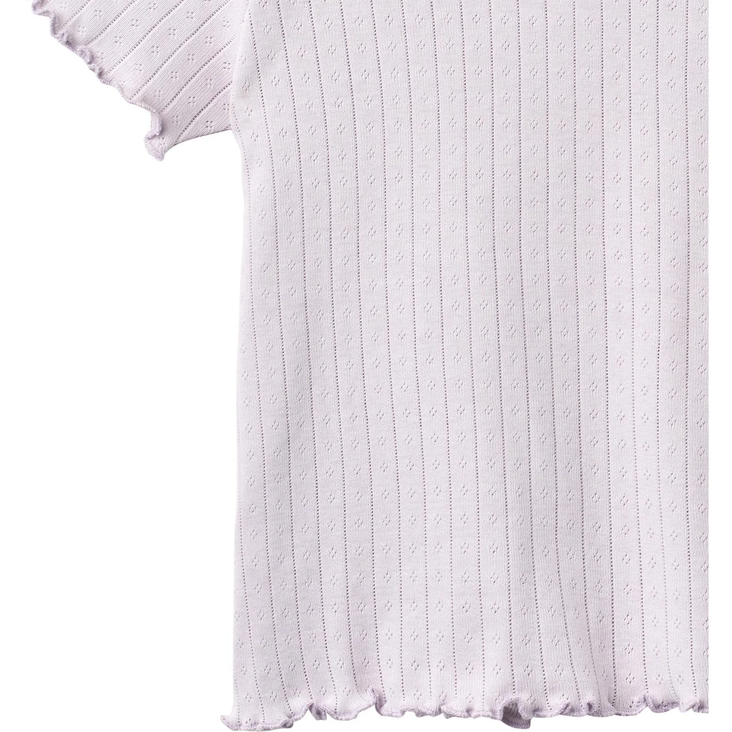 Wheat Purple Light Rib T-shirt S/S Irene - Image 2