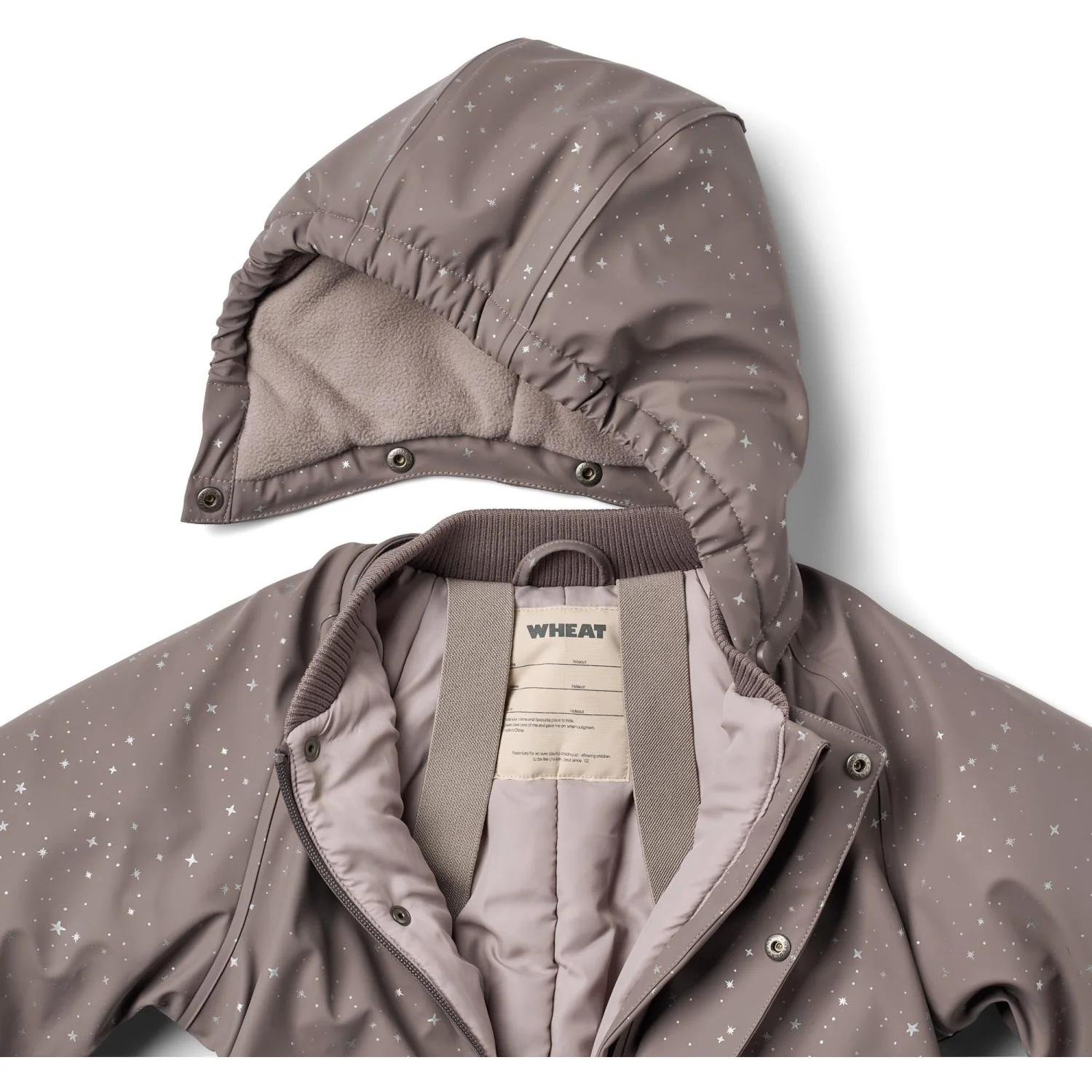 Wheat Purple Stone Stars Wintersuit Ludo - Image 2