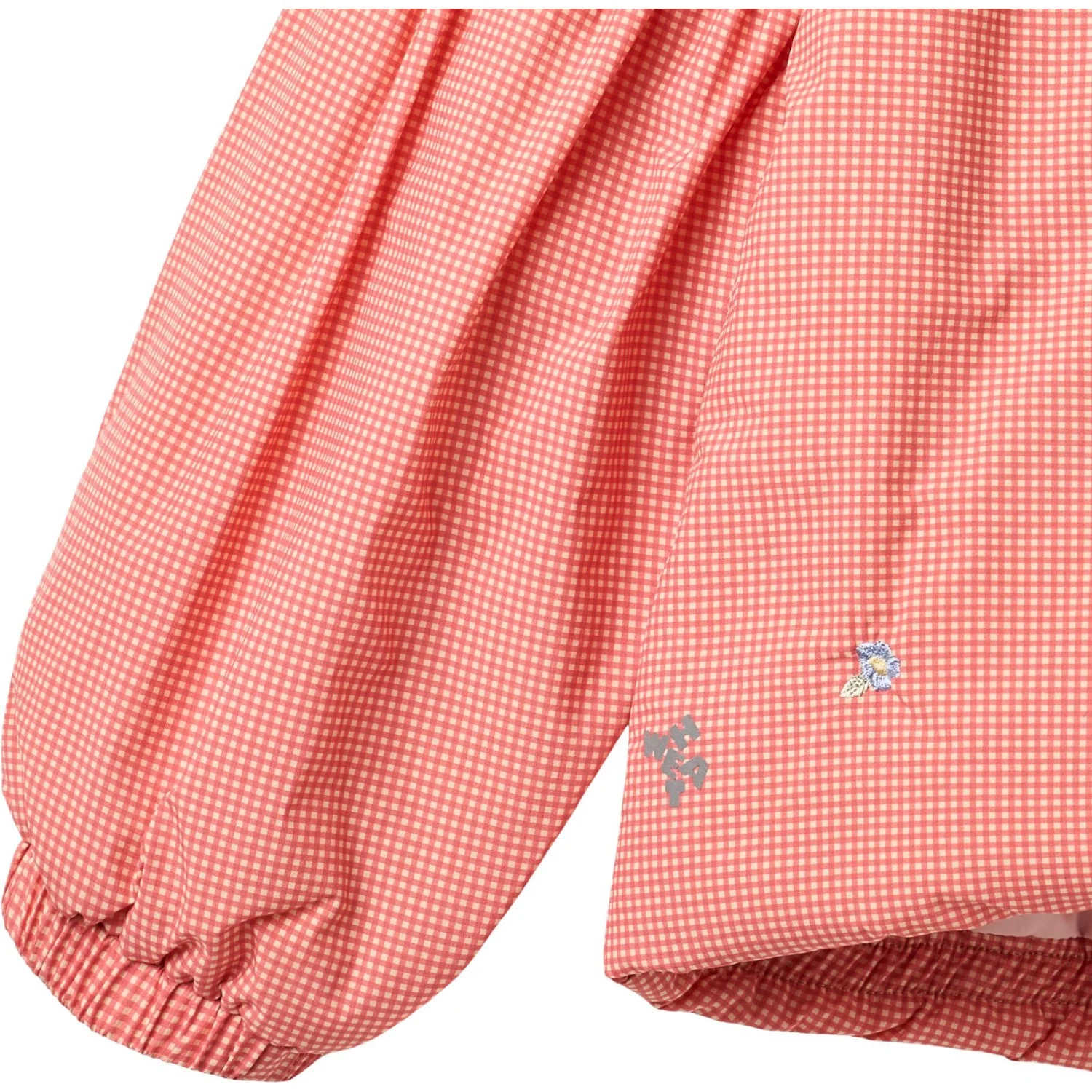 Wheat Red Check Lightweight Puffer Jacket Sola - Image 5