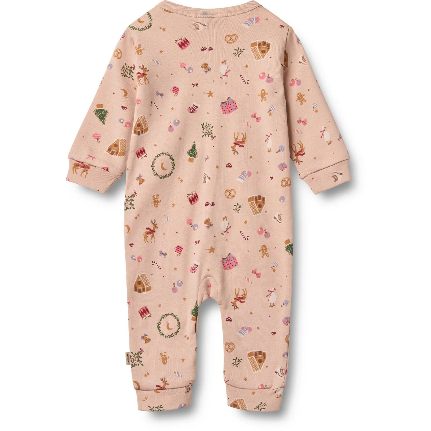 Wheat Rose Dust Holiday Sleepsuit Nikola - Image 3