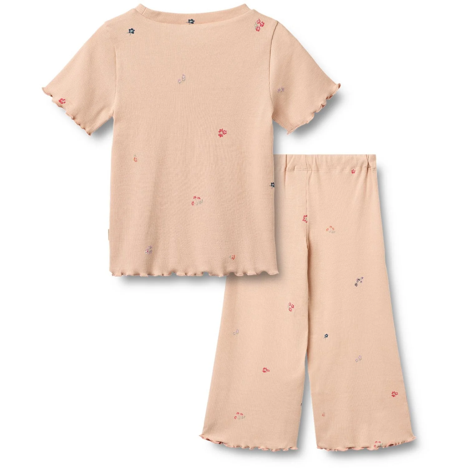 Wheat Rose Flowers Set T-shirt S/S & Pants Alicia - Image 6