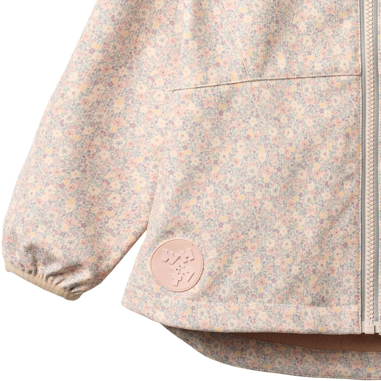 Wheat Rose Shadow Flowers Softshell Jacket Mitta - Image 4