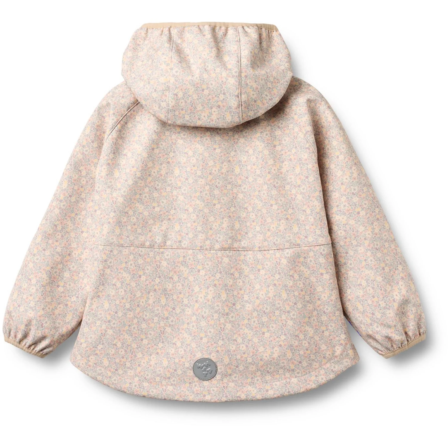 Wheat Rose Shadow Flowers Softshell Jacket Mitta - Image 5