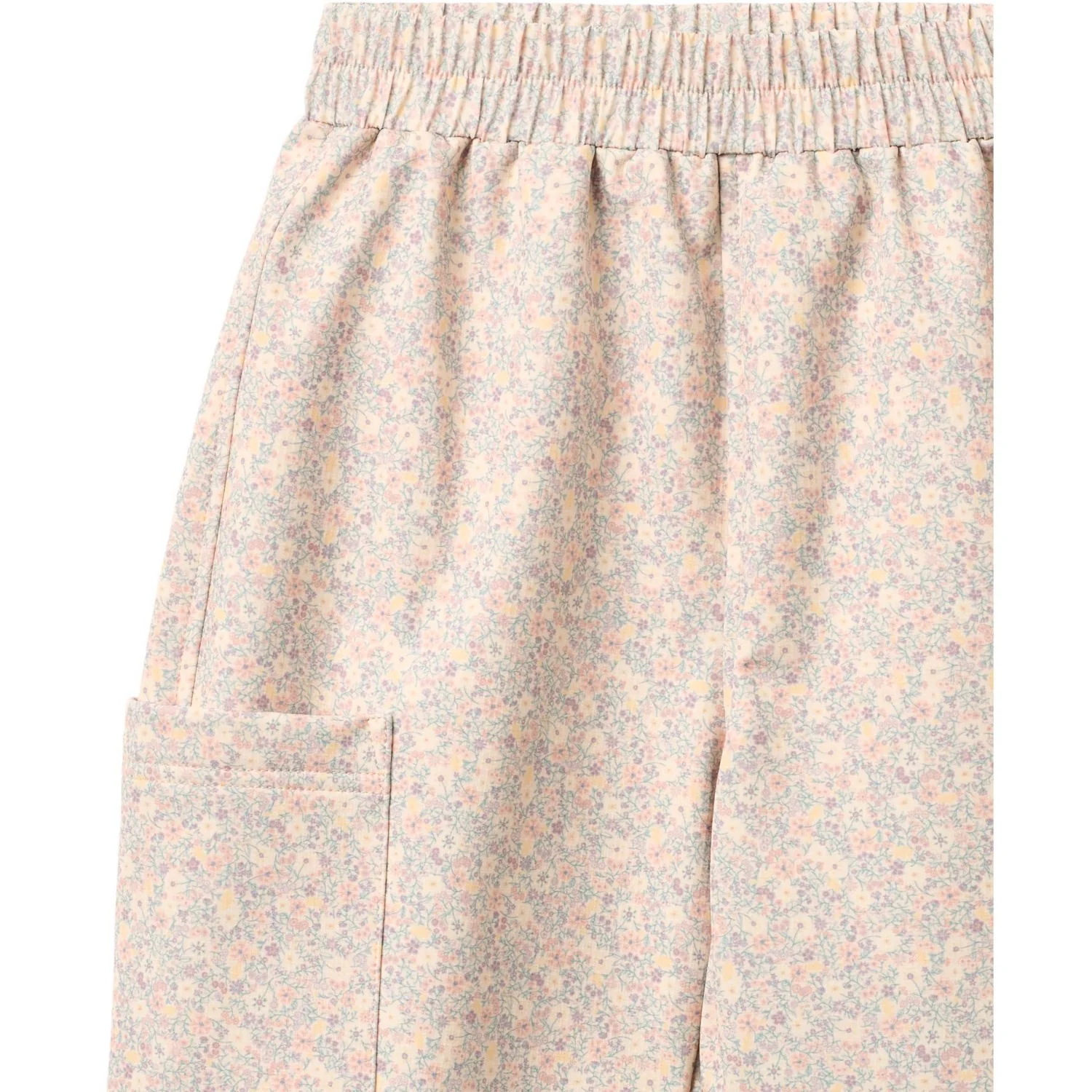 Wheat Rose Shadow Flowers Softshell Trackpants Minno - Image 2
