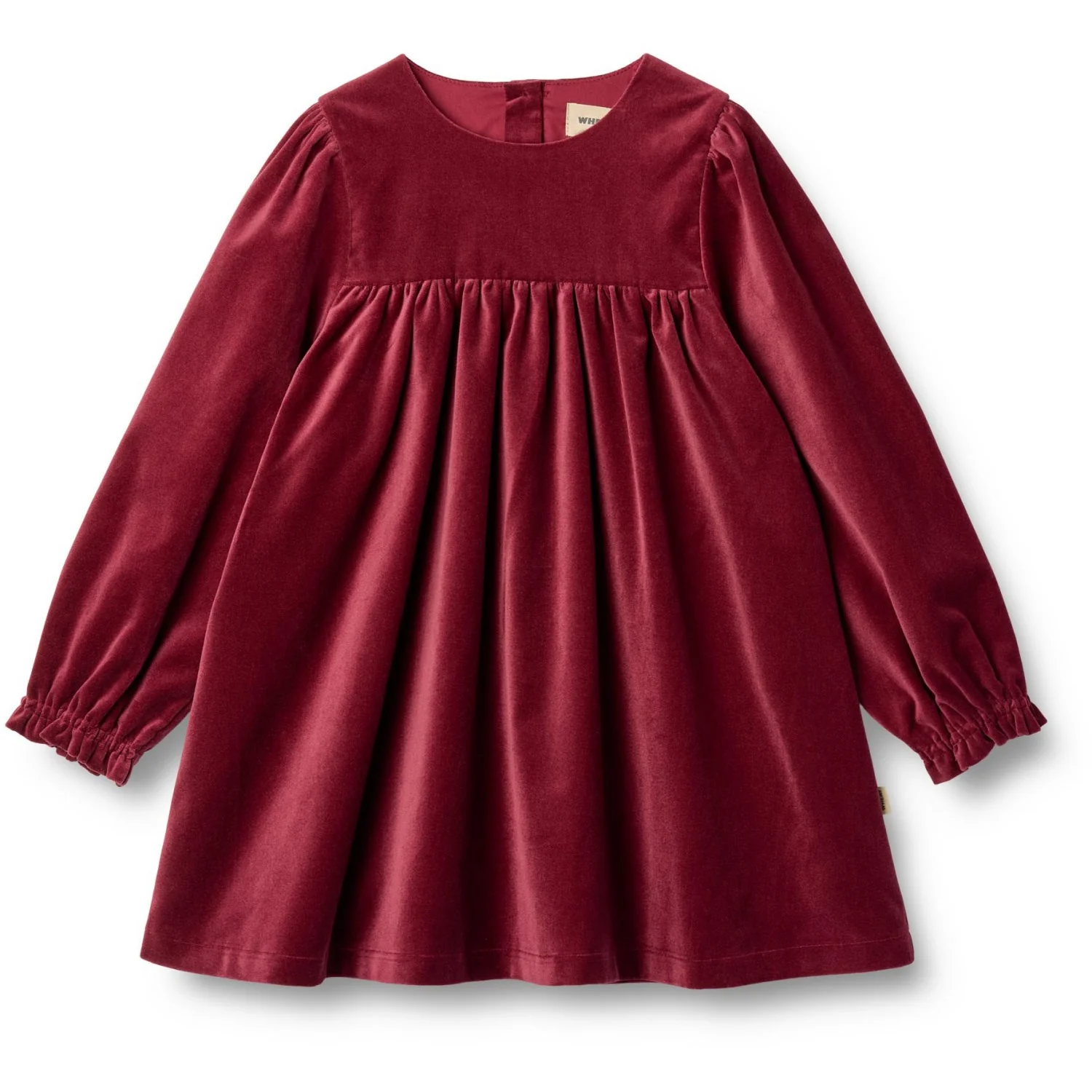 Wheat Ruby Red Dress L/S Elvira