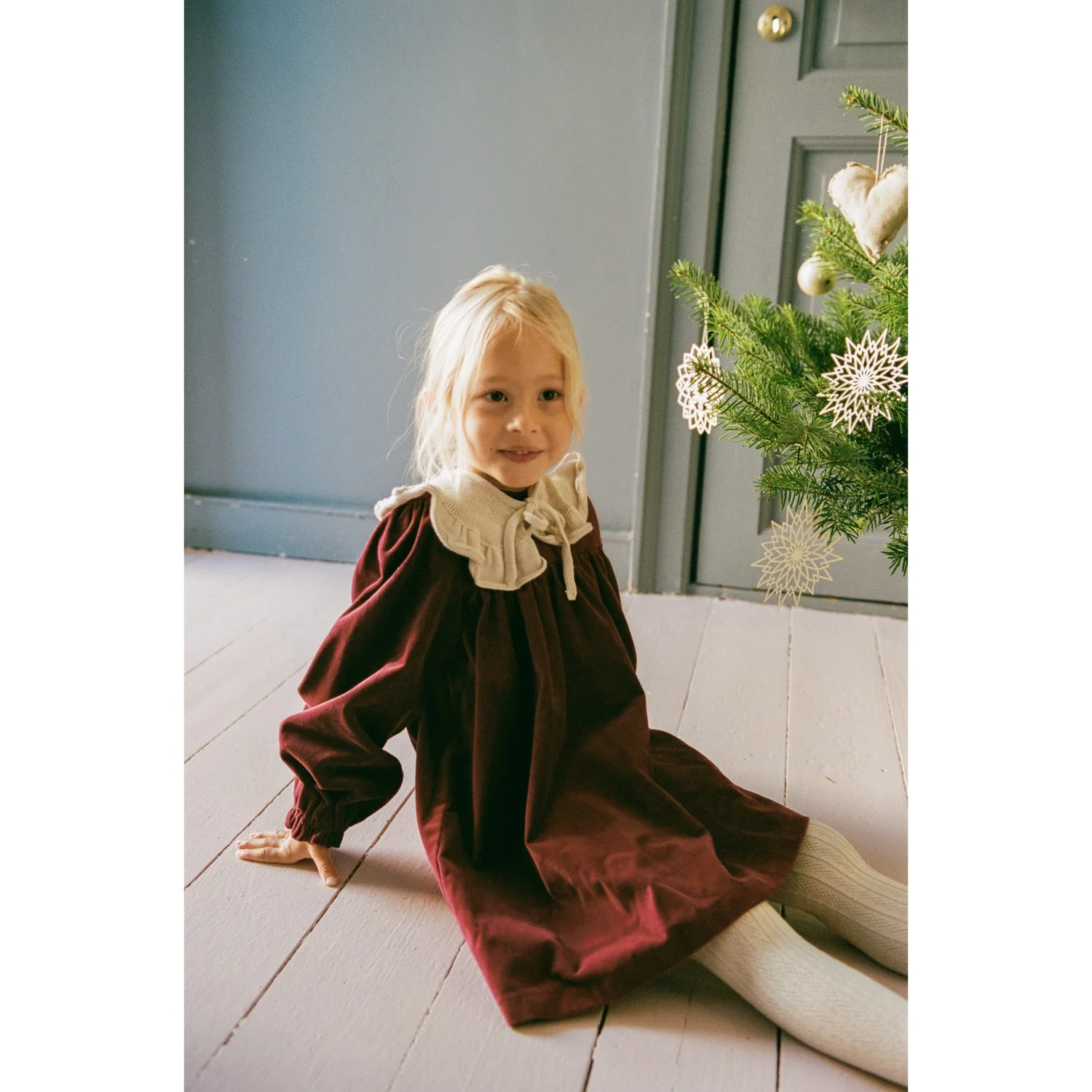 Wheat Ruby Red Dress L/S Elvira - Image 7