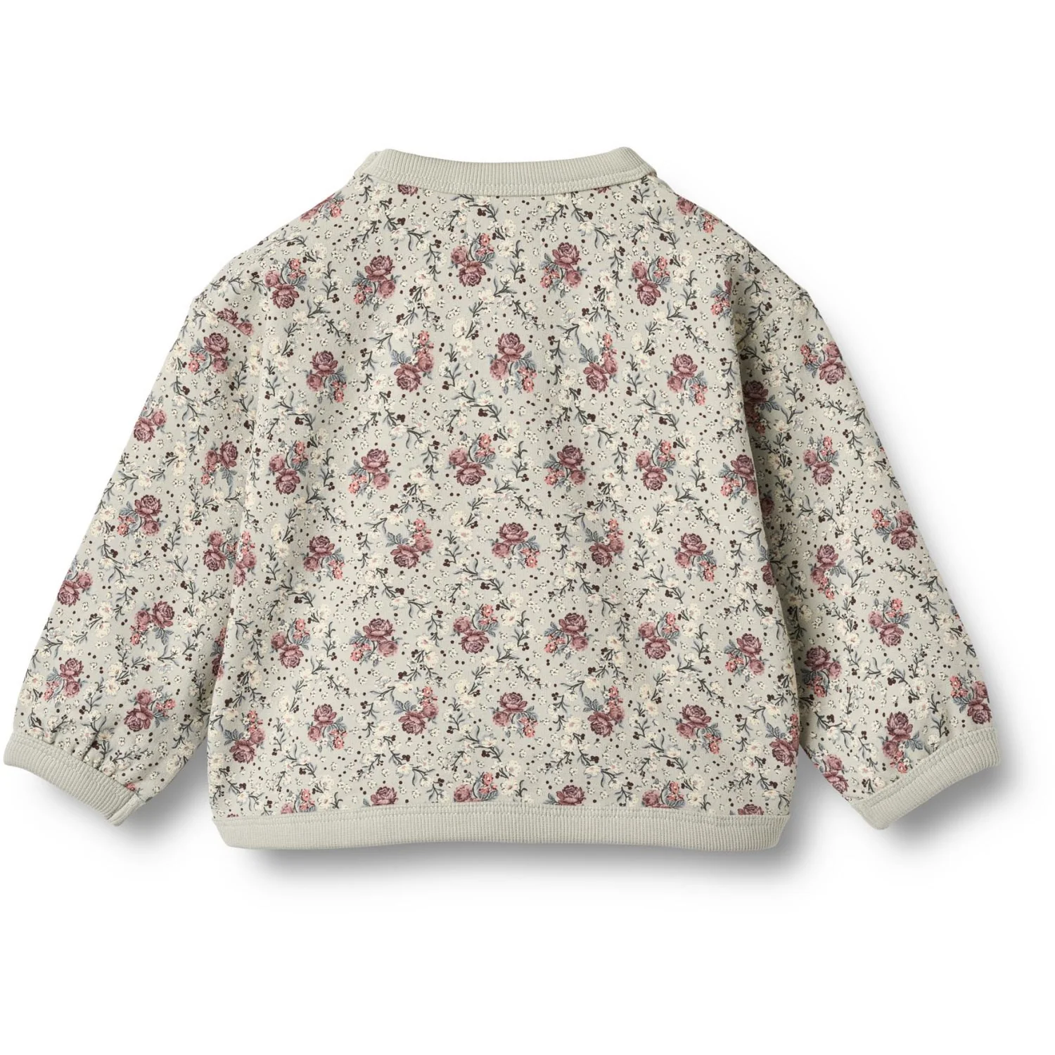 Wheat Slightly Green Flowers Sweatshirt L/S Emery - Image 2