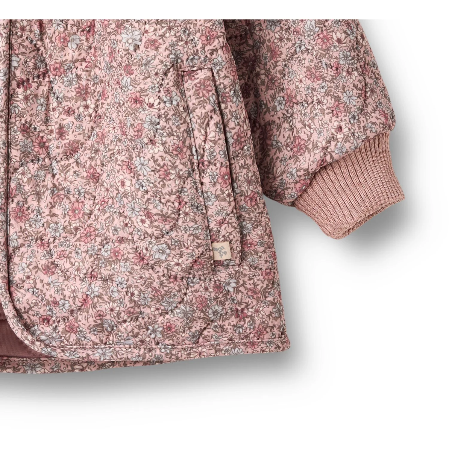 Wheat Soft Lavender Flowers Thermo Jacket Thilde - Image 2