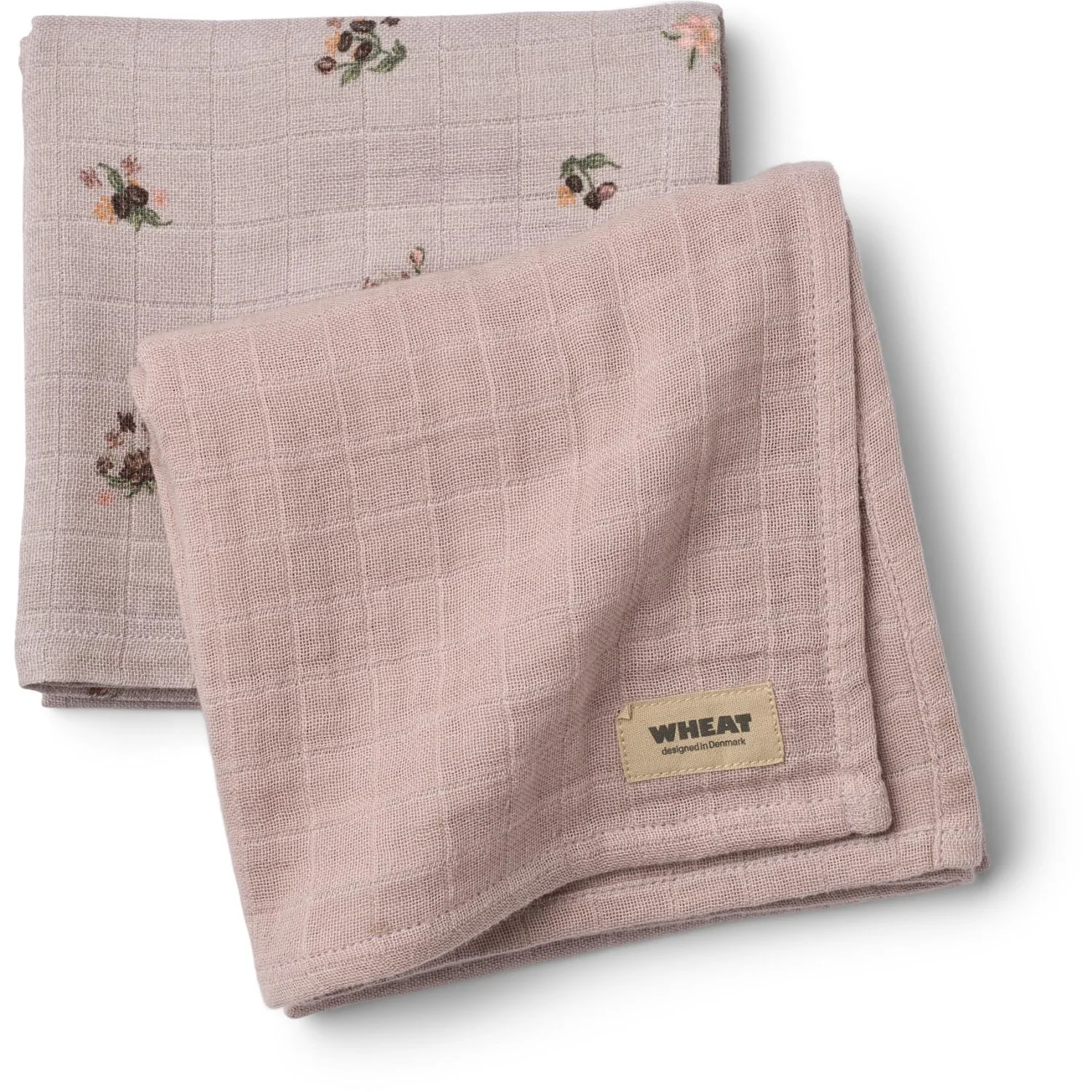 Wheat Soft Lilac 2 Pk Muslin Kaya - Image 2