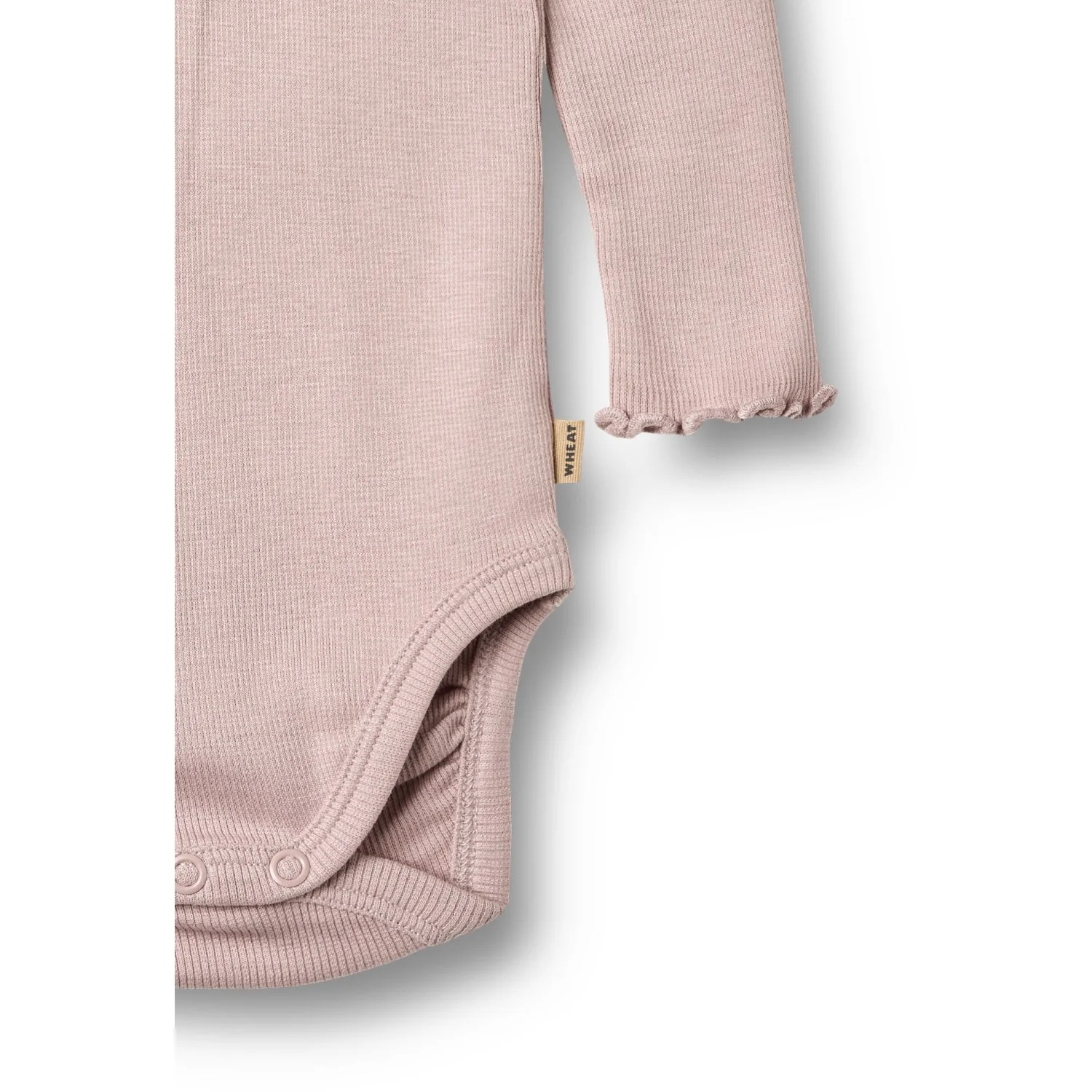 Wheat Soft Lilac Rib Body L/S Lotta - Image 4