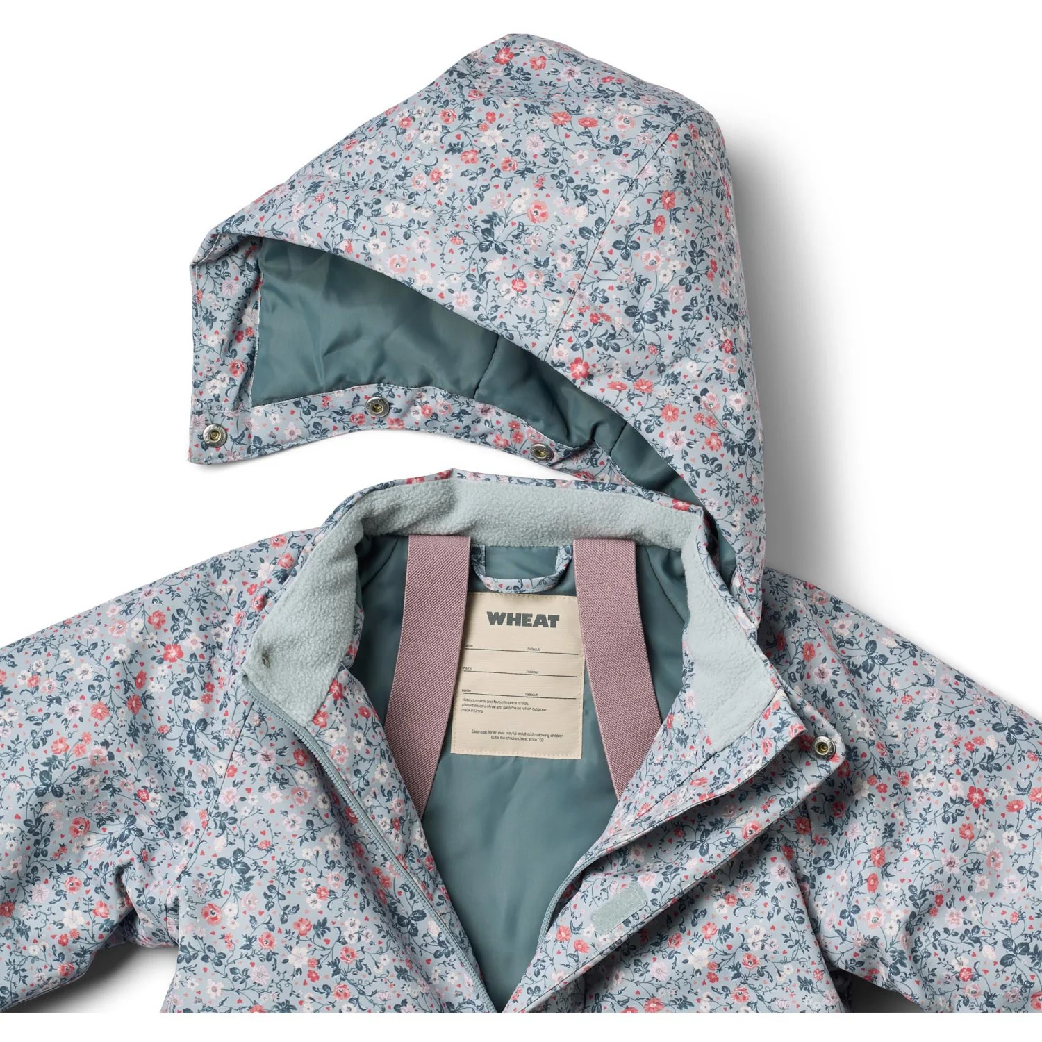 Wheat Soft Rain Flowers Snowsuit Miko - Image 2