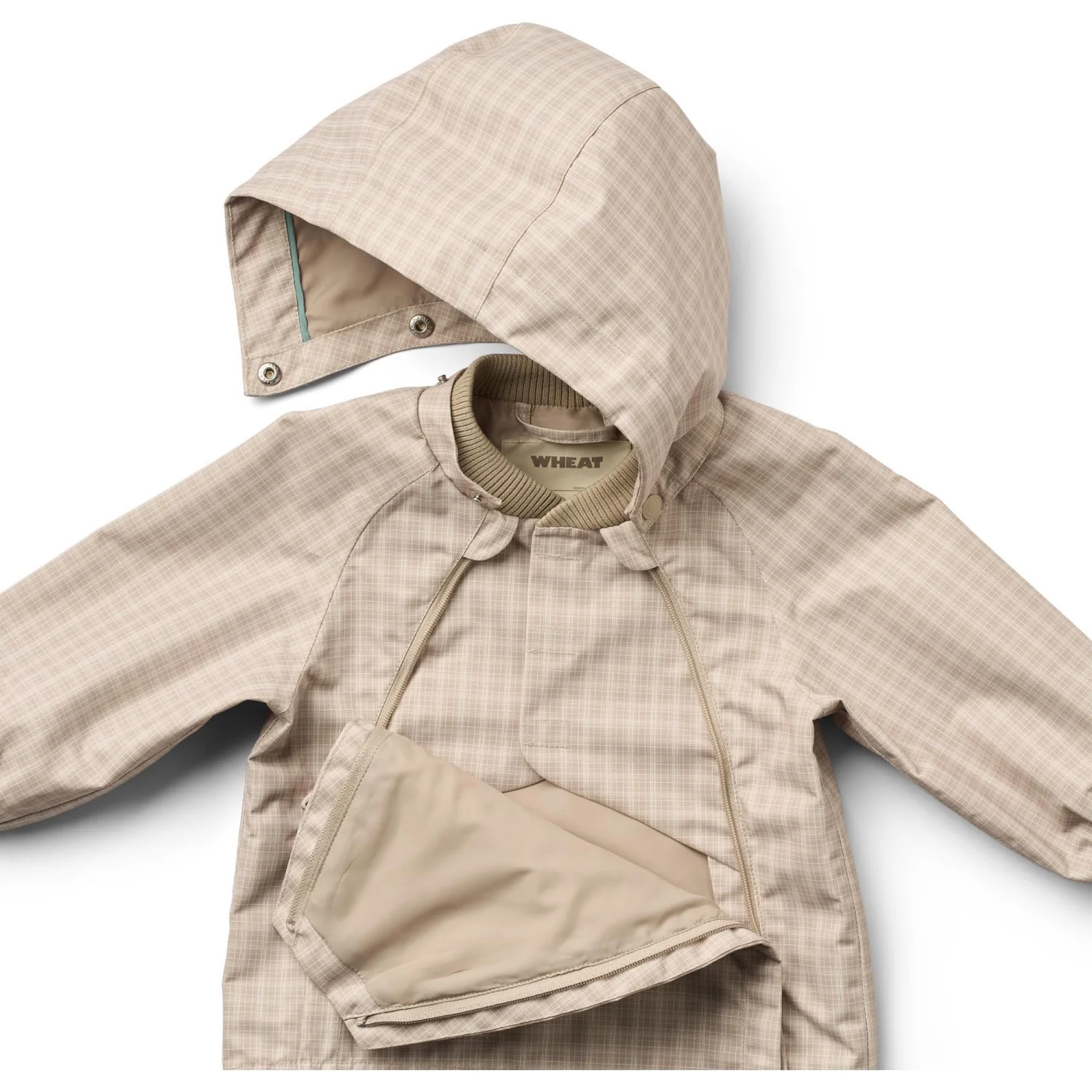 Wheat Stone Check Jacket Sveo - Image 3