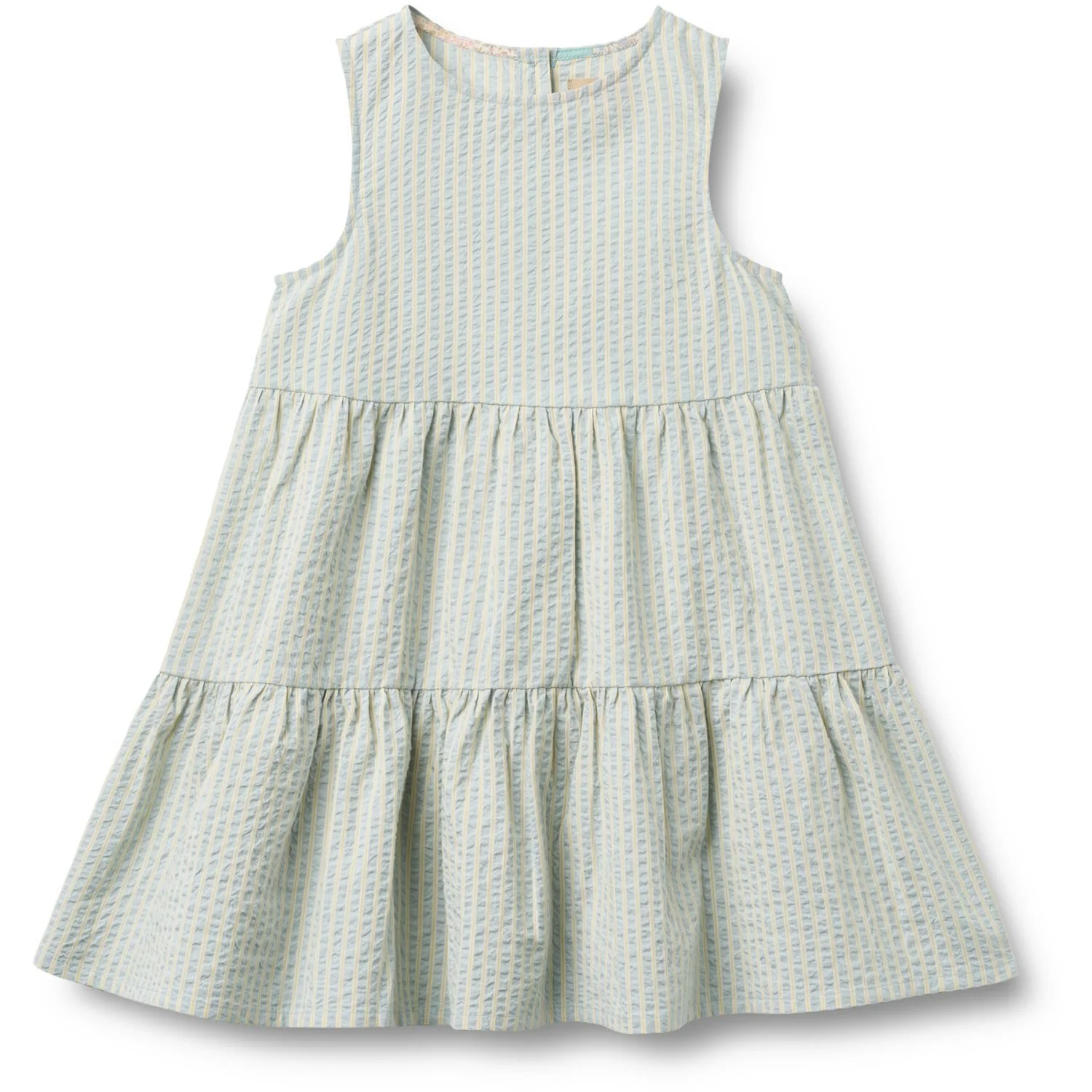 Wheat Summer Sky Stripe Dress Louise
