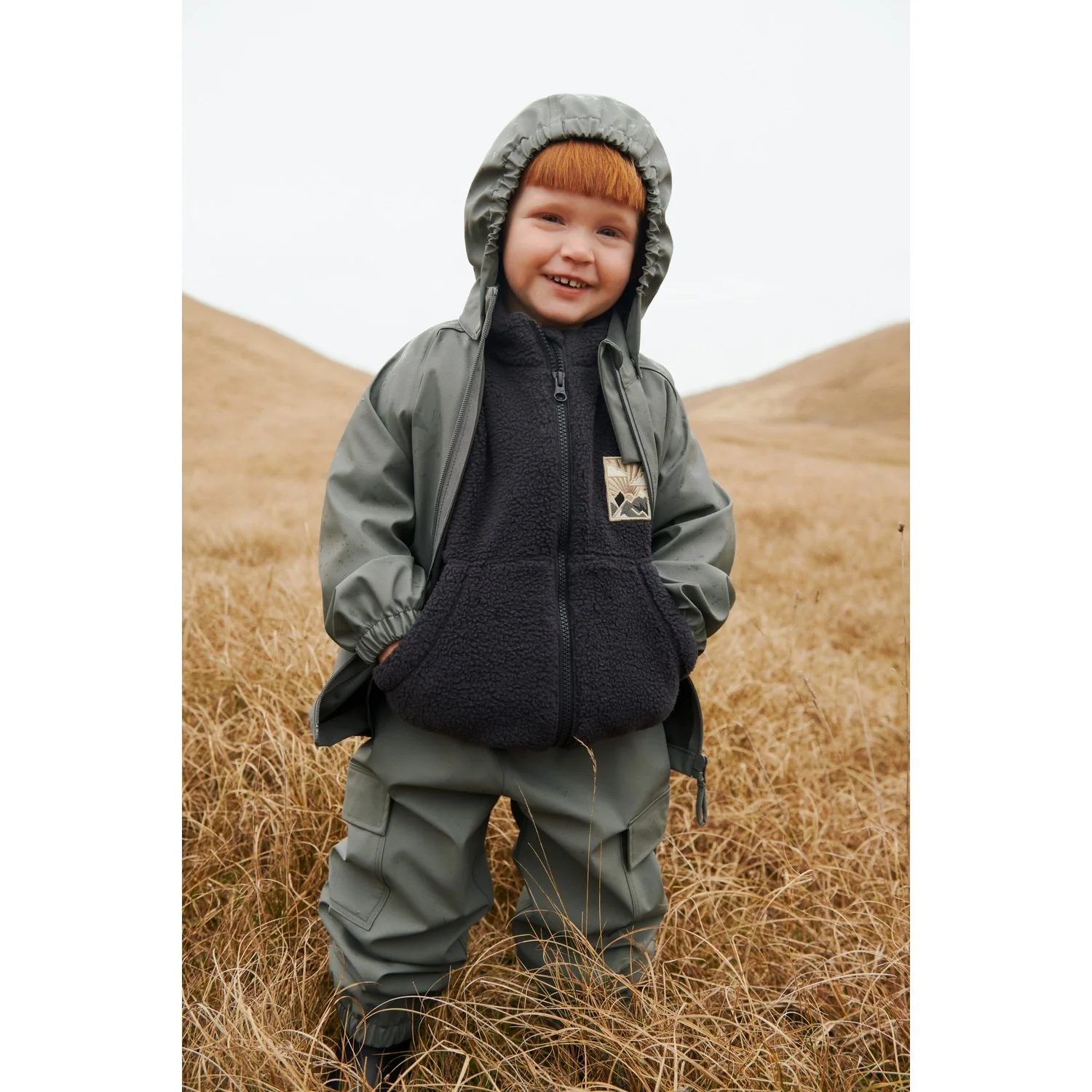 Wheat Thunder Sky Rainwear Chardy Jacket - Image 2