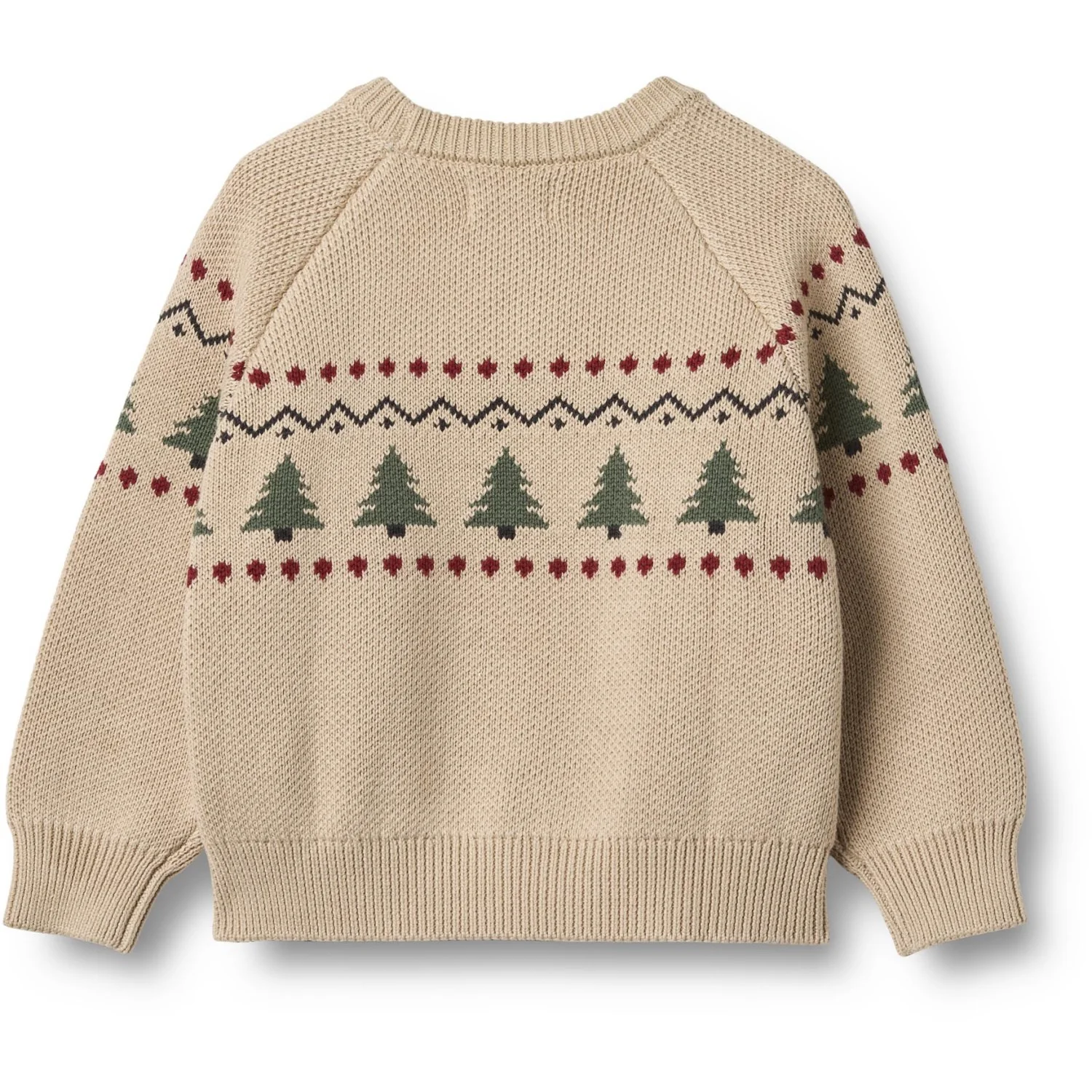 Wheat Warm Sand Jacquard Pullover Balou - Image 4