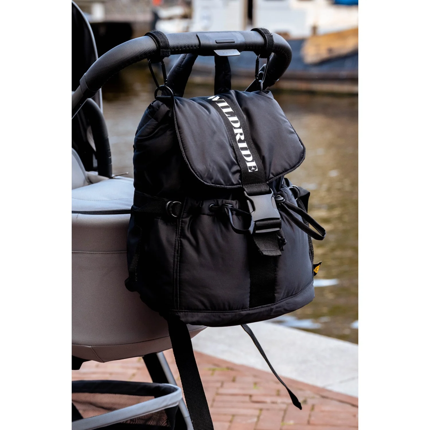 Wildride Backpack Black Recycled - Adult - Image 4