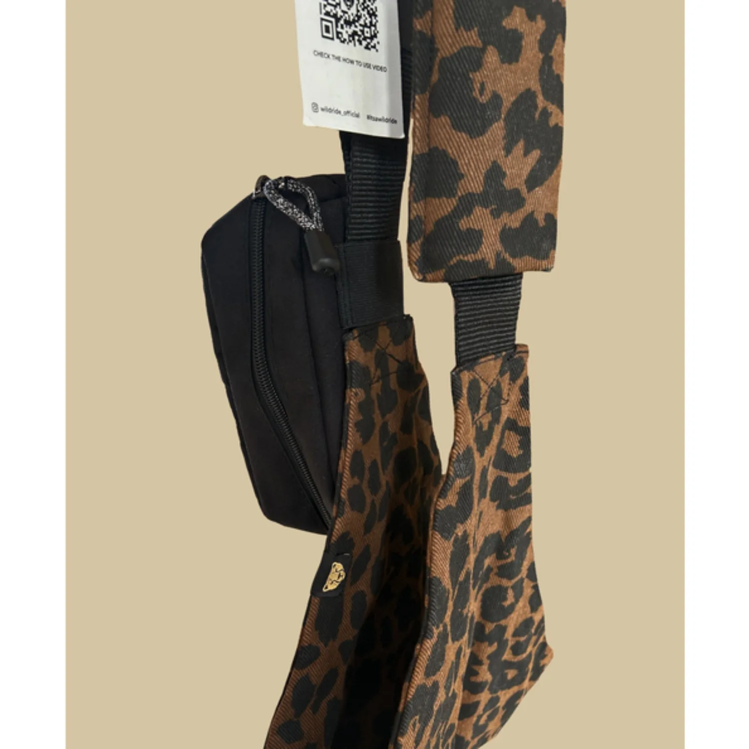 Wildride Slide On Accessory Bag Black - Image 3
