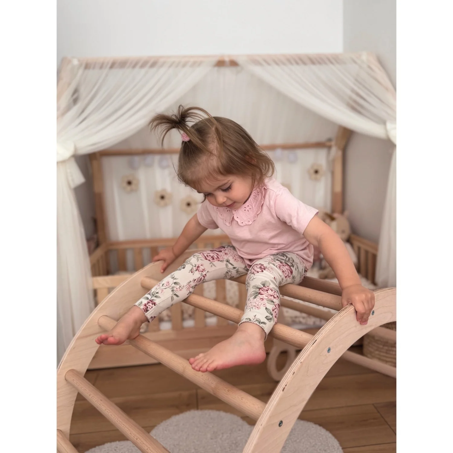Woobiboo Natural Montessori Wooden Rocker M - Image 3