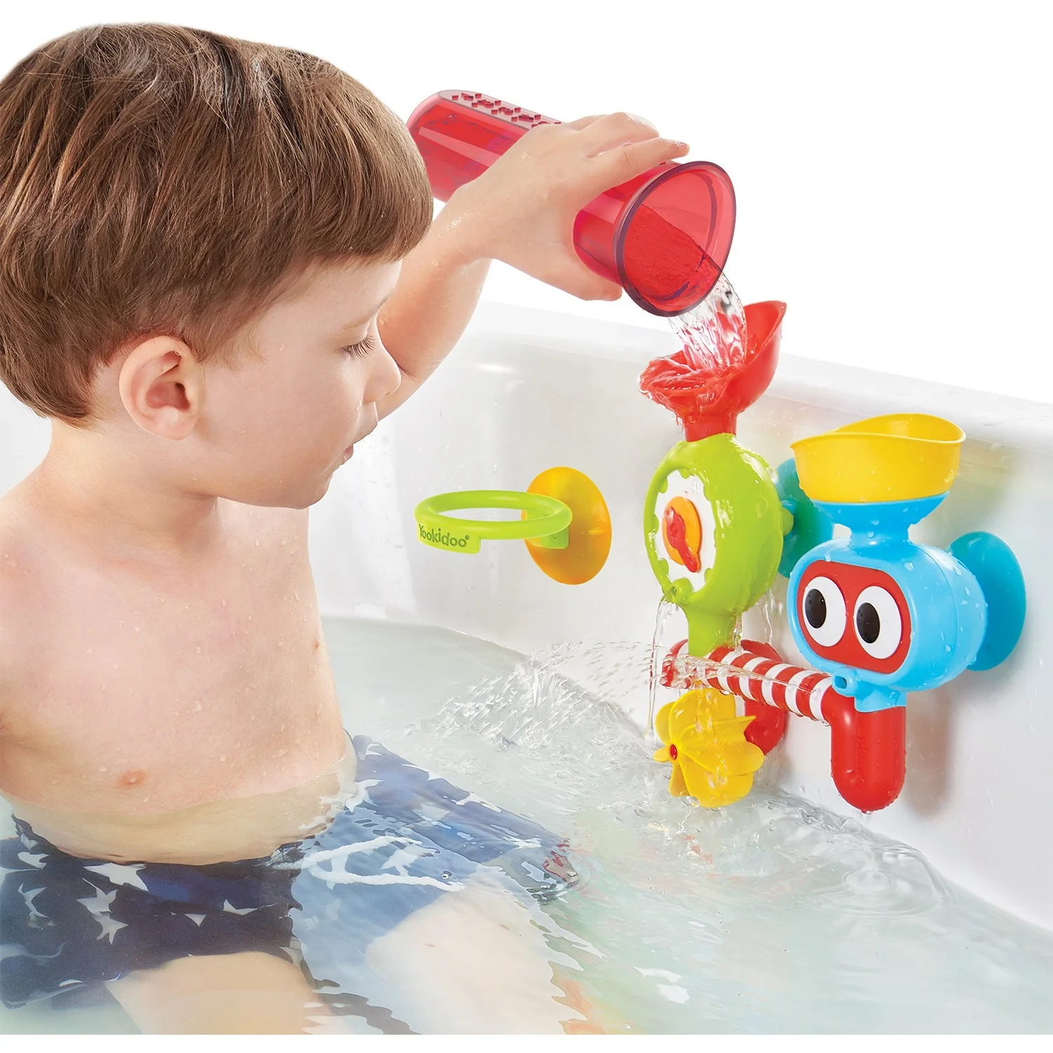 Yookidoo Spin 'N' Sprinkle Water Lab Multi - Image 2