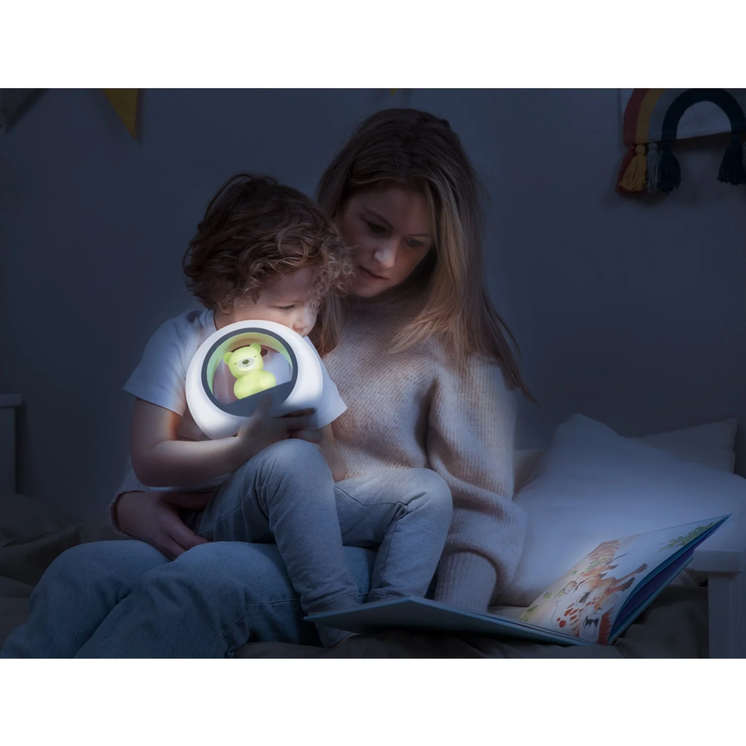 Zazu Green Billy The Bear Nightlight - Image 4