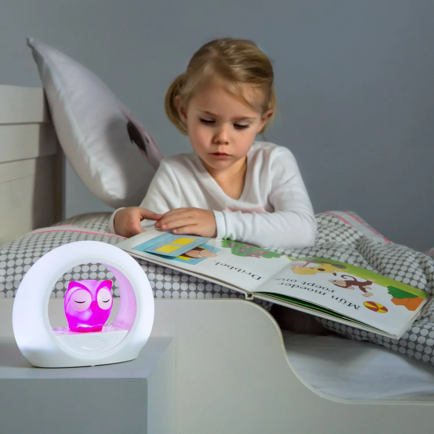 Zazu Pink Lou The Owl Nightlight - Image 2