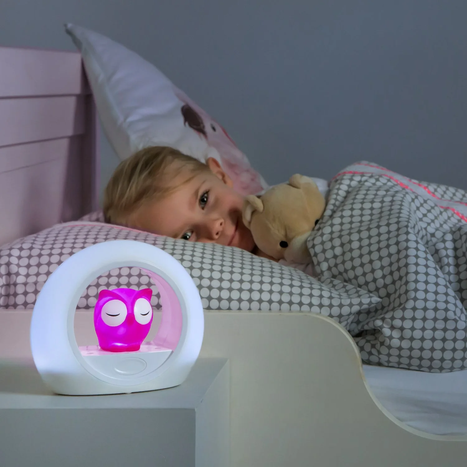Zazu Pink Lou The Owl Nightlight - Image 3